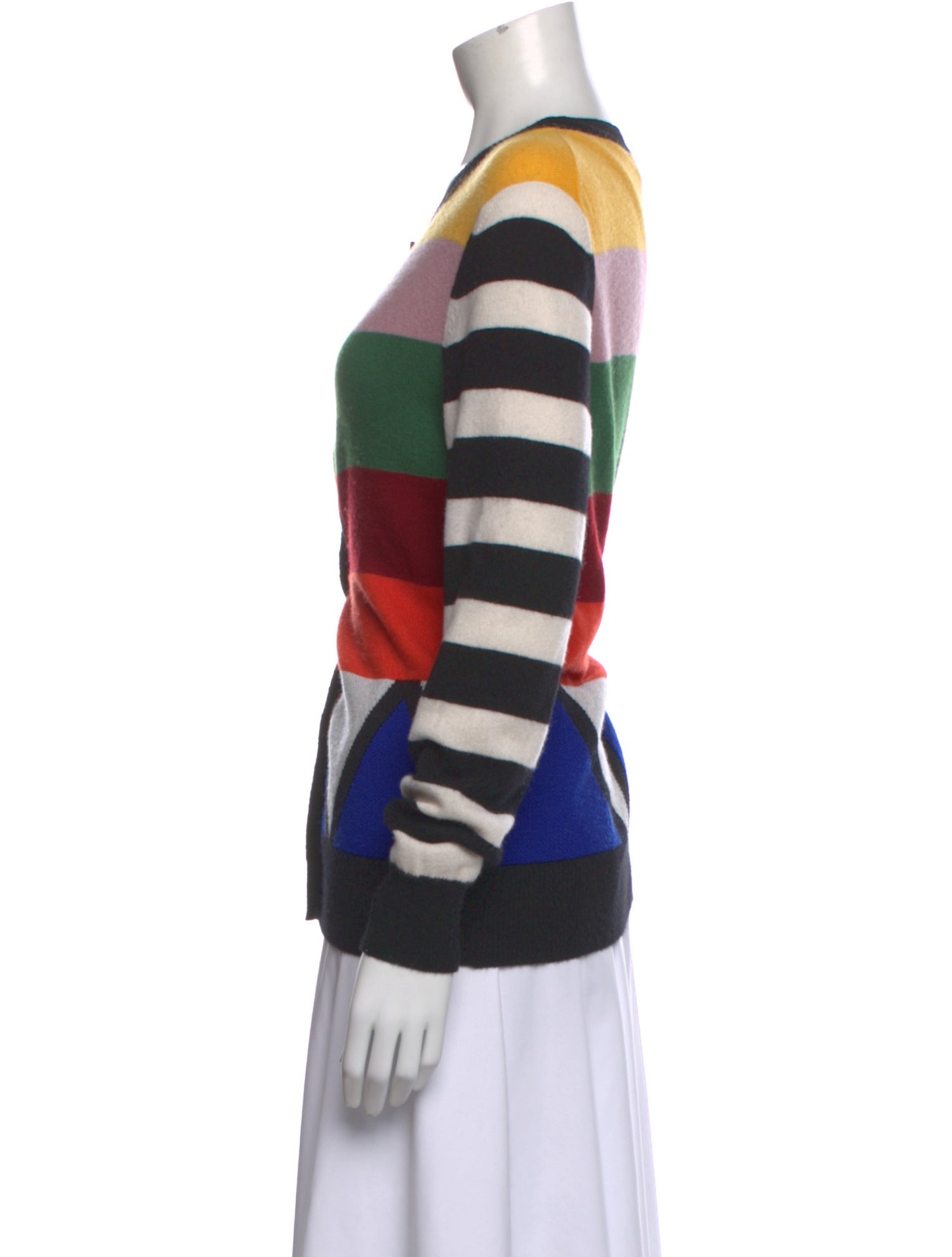 Libertine Cashmere Striped Sweater