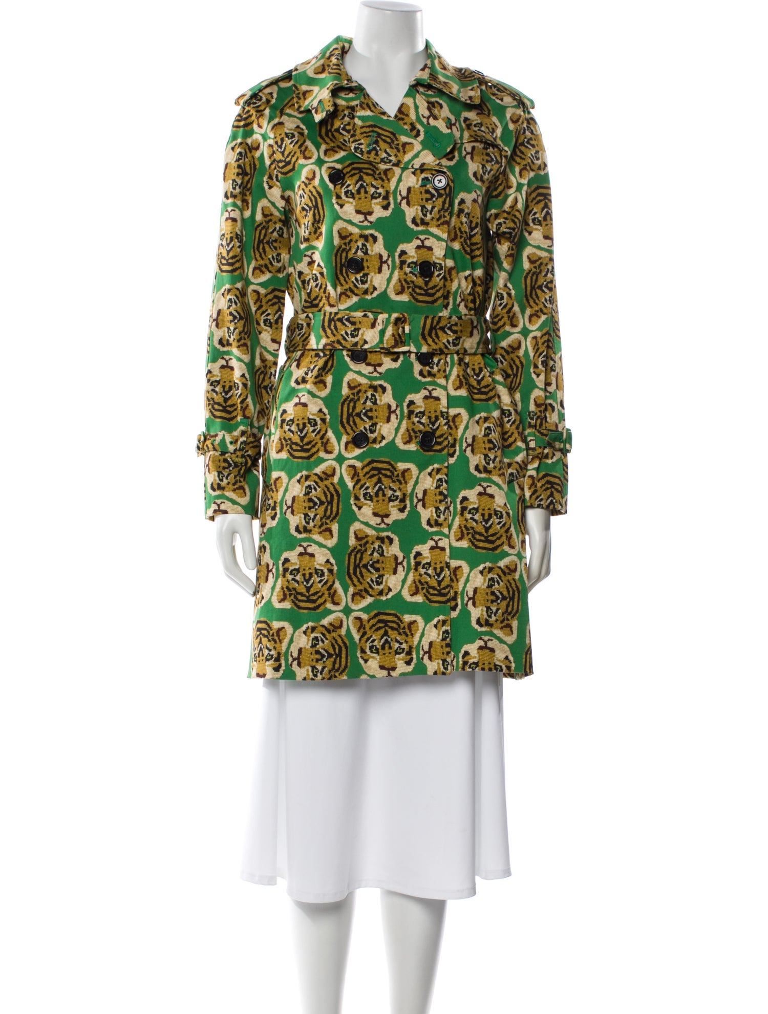 Libertine Printed Trench Coat