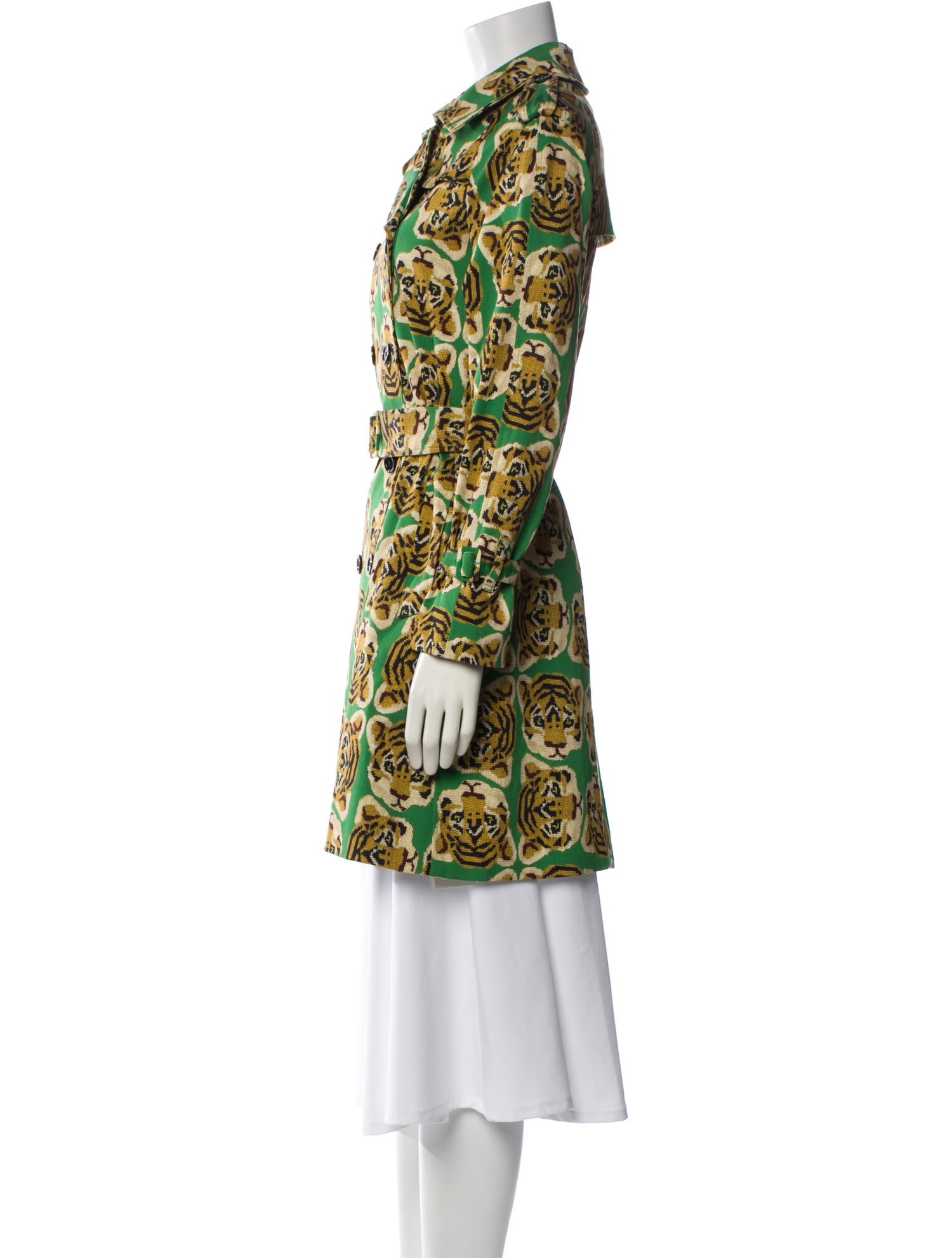 Libertine Printed Trench Coat