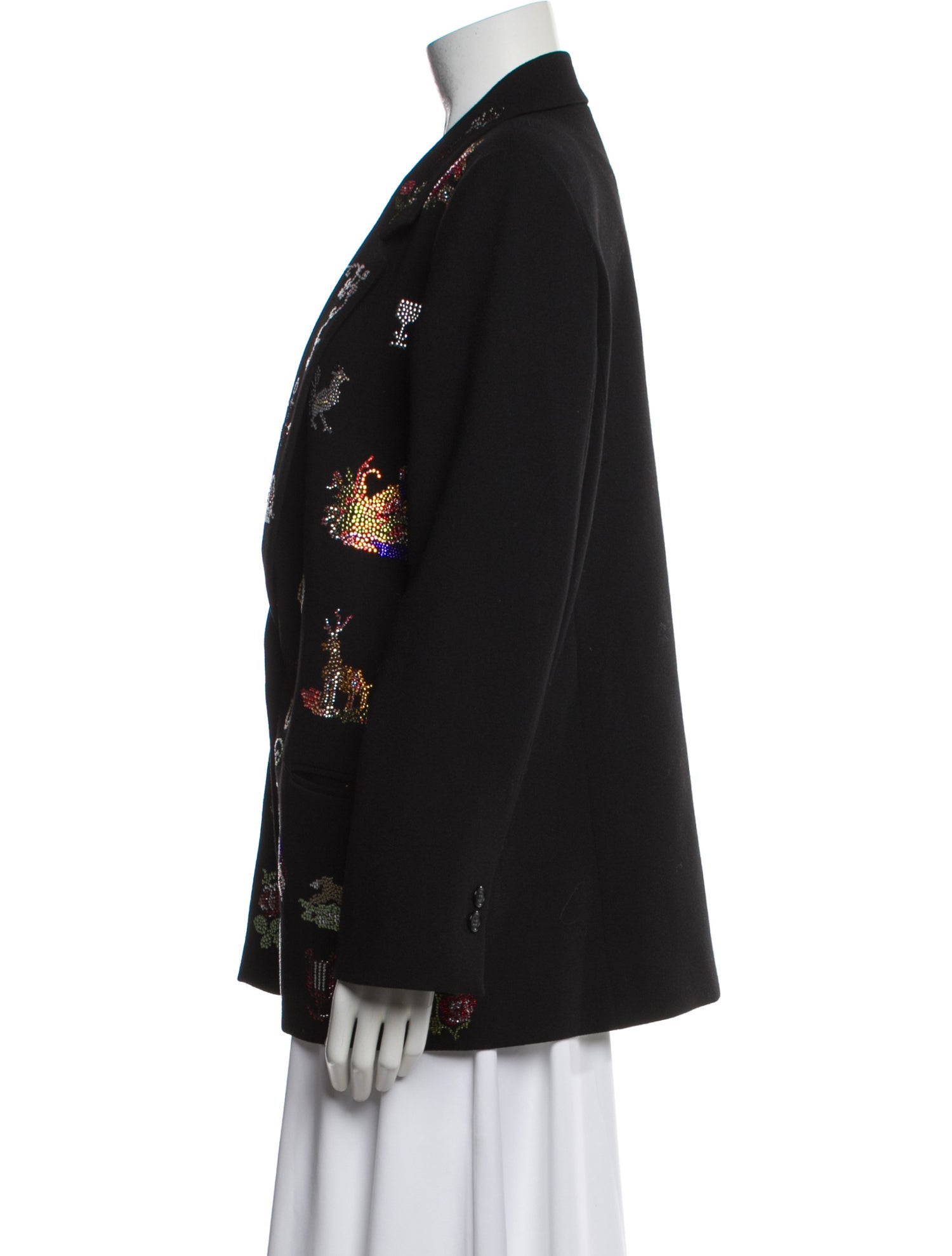 Libertine Wool Printed Evening Jacket