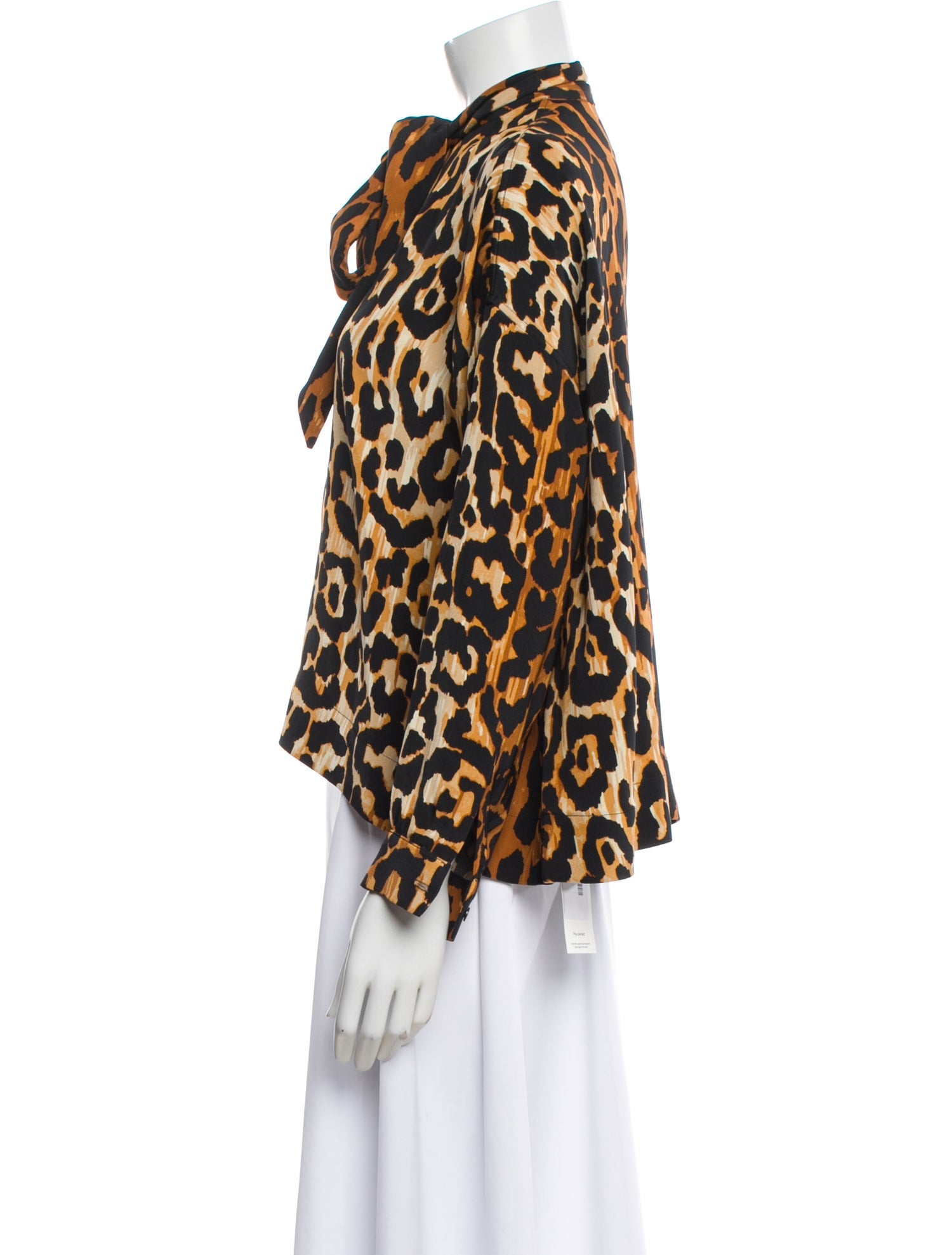 Libertine Silk Animal Print Blouse