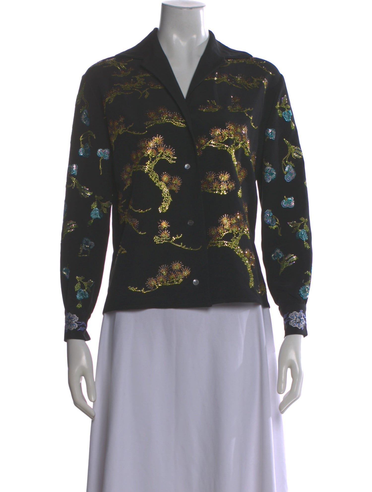 Libertine Silk Floral Print Blouse