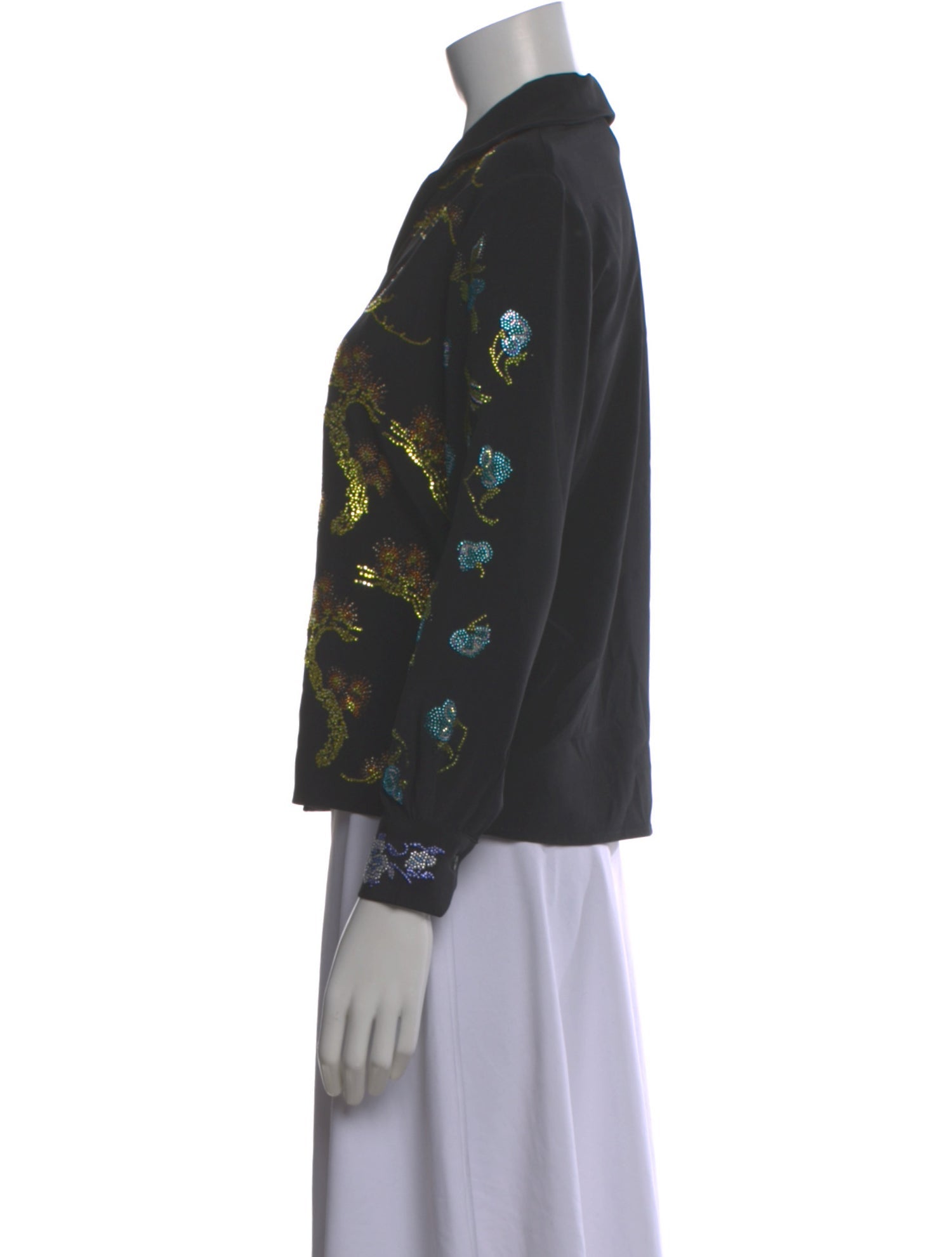 Libertine Silk Floral Print Blouse