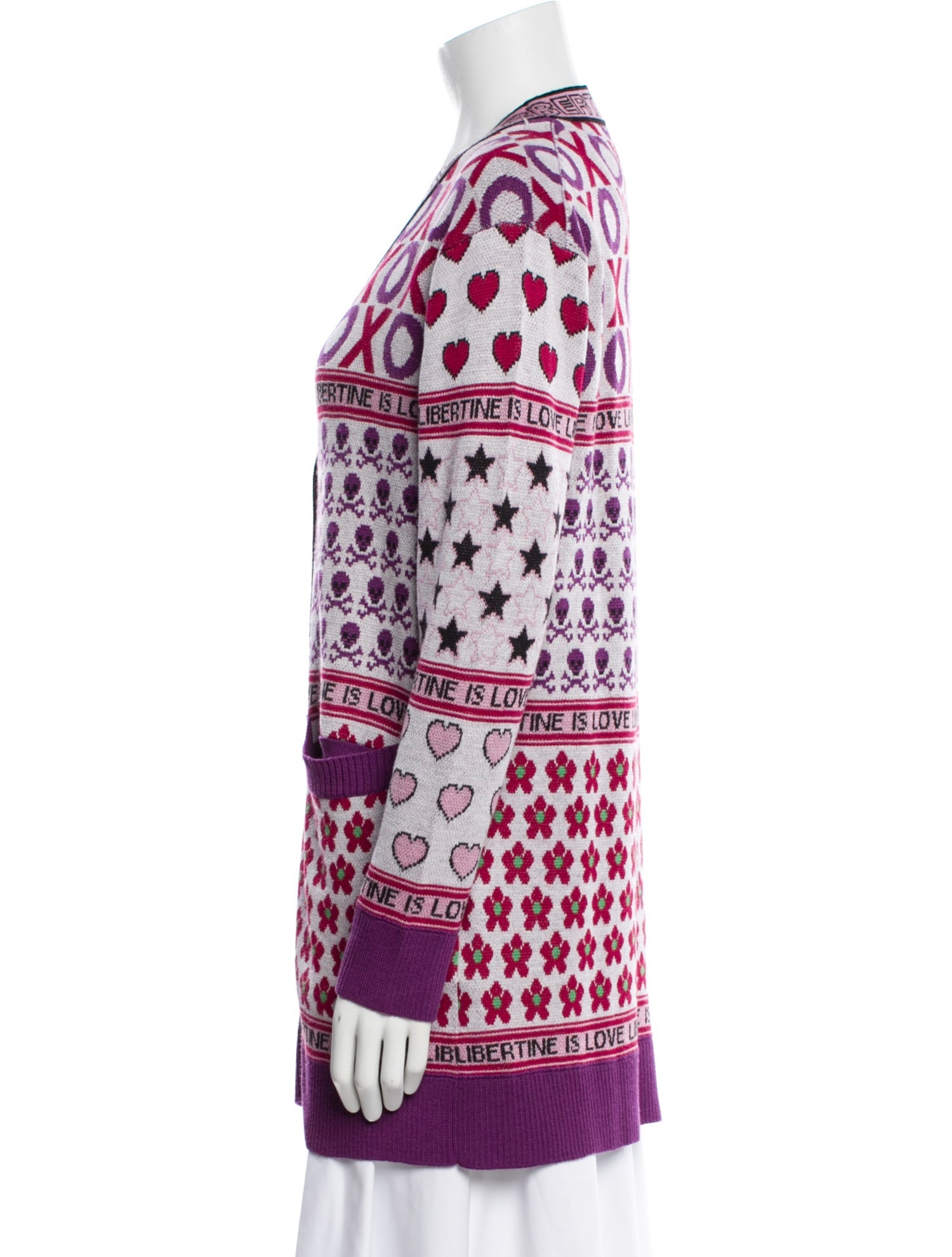 Libertine Cashmere Printed Sweater