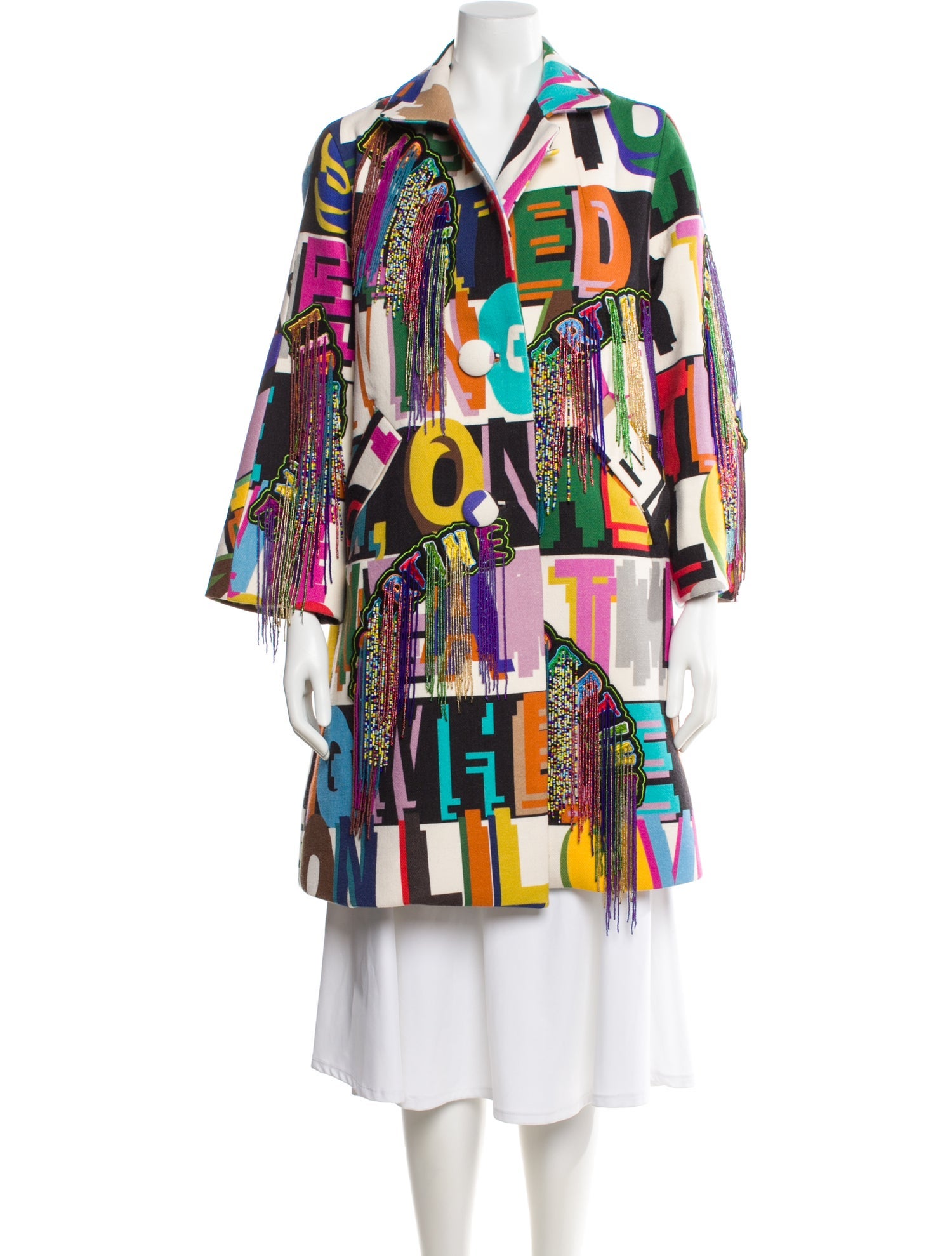 Libertine Printed Trench Coat