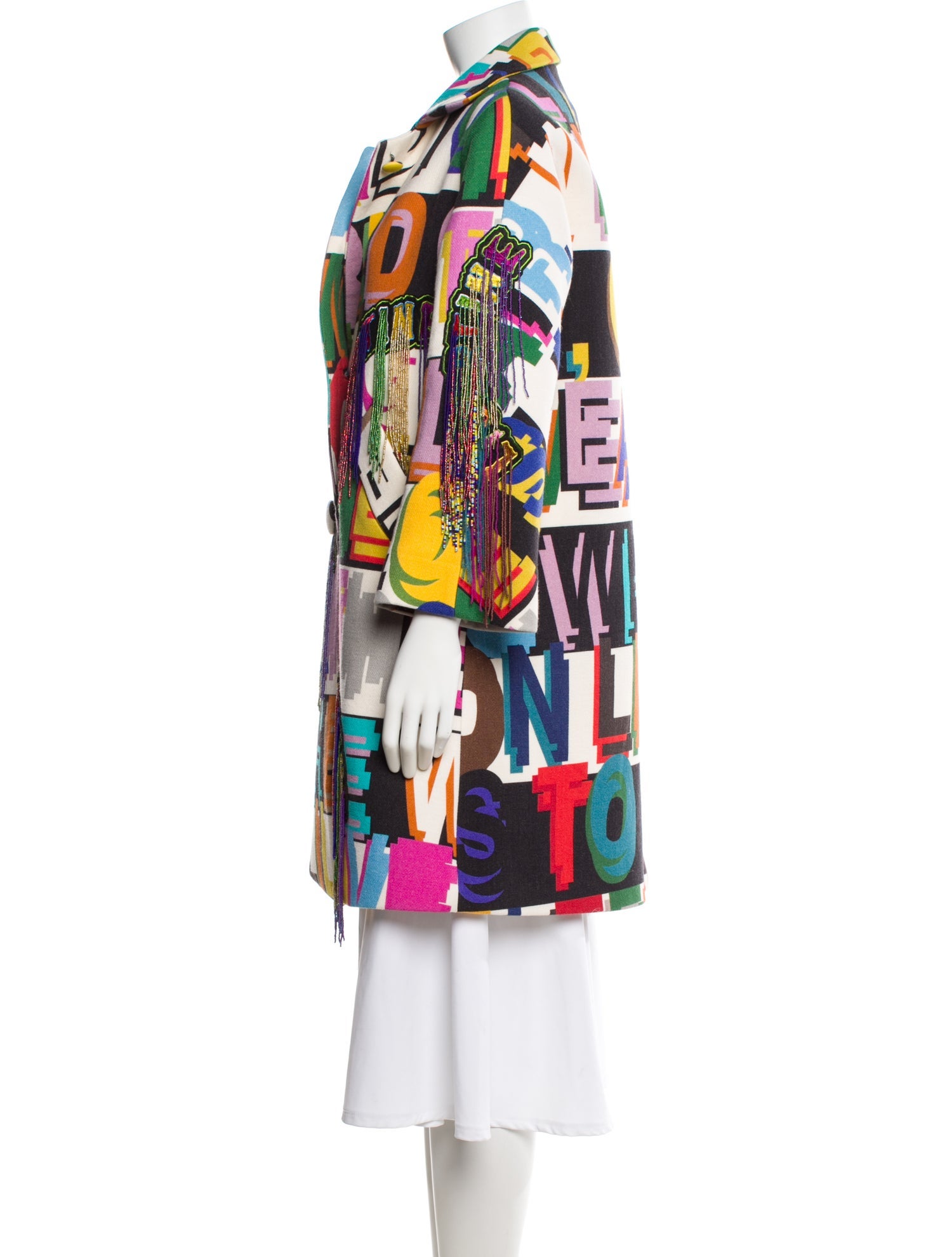 Libertine Printed Trench Coat
