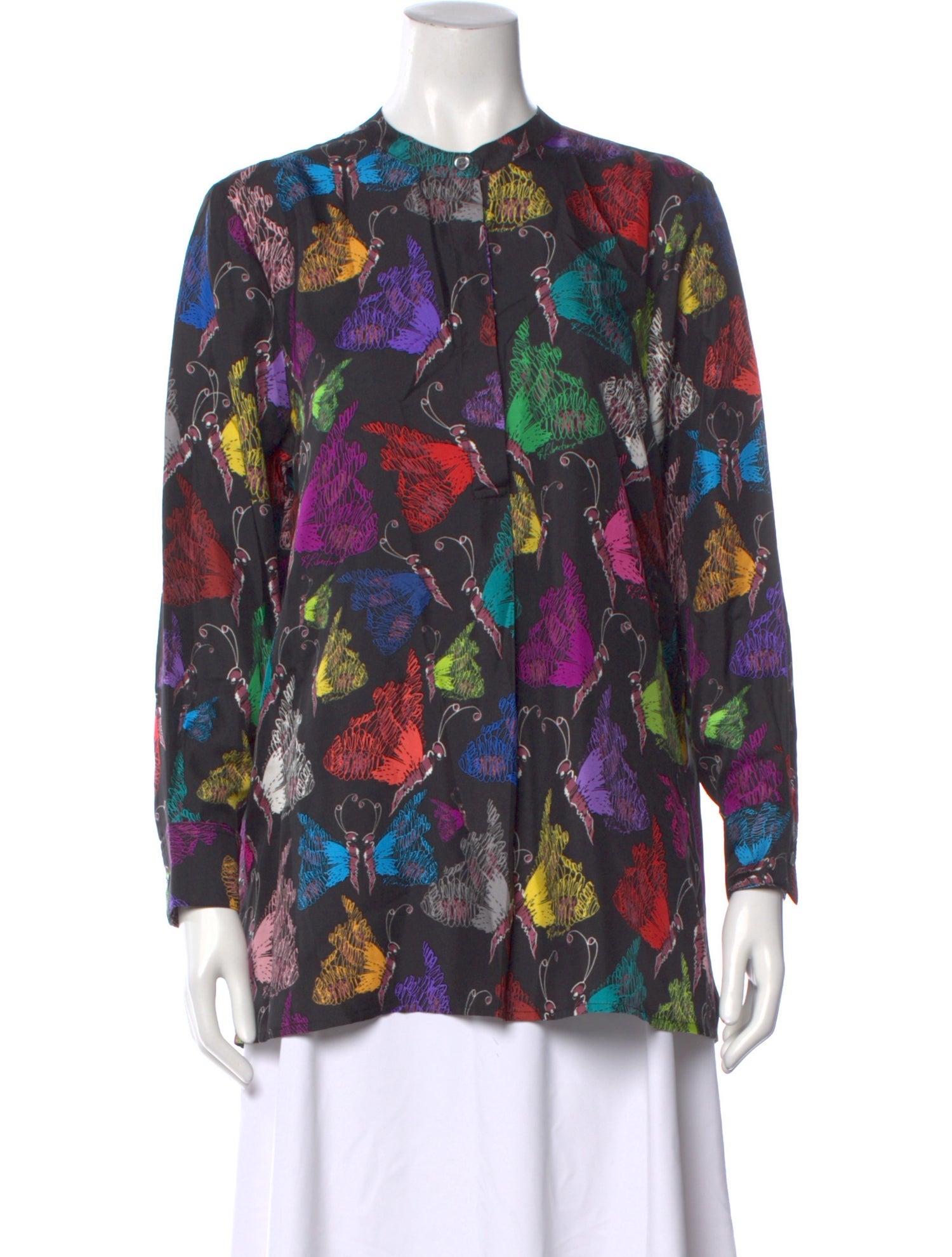 Libertine Printed Long Sleeve Blouse