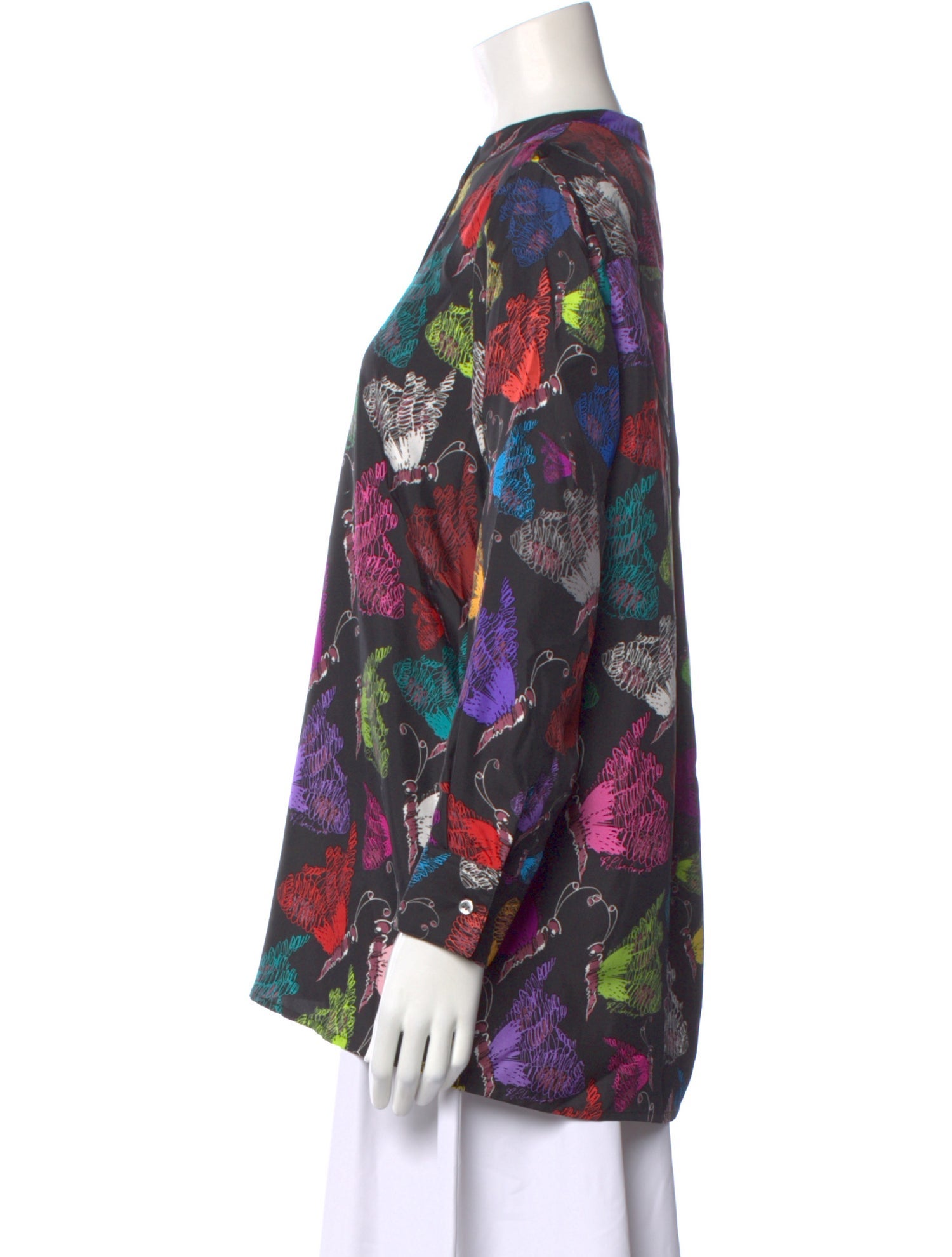 Libertine Printed Long Sleeve Blouse