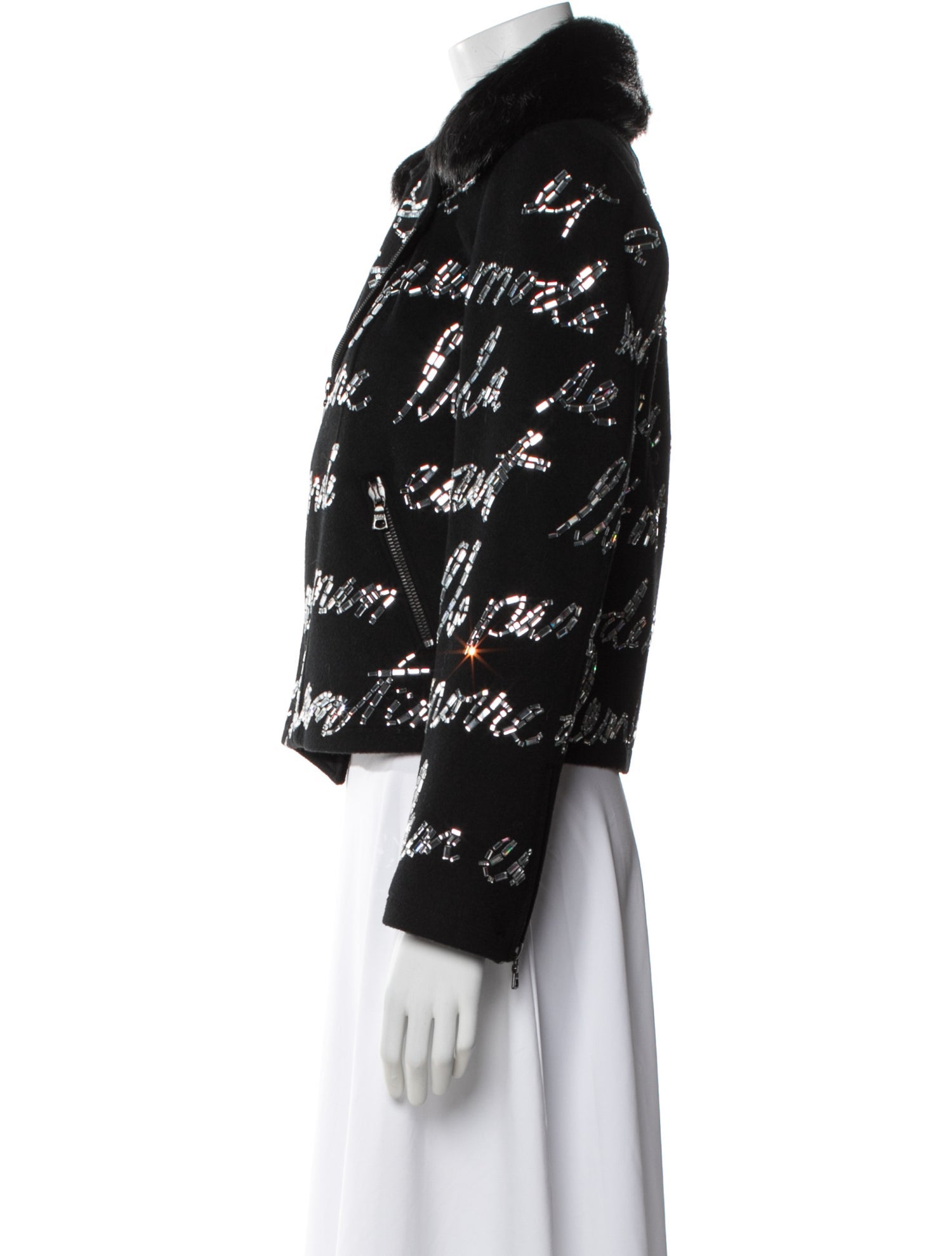 Libertine Wool Printed Evening Jacket