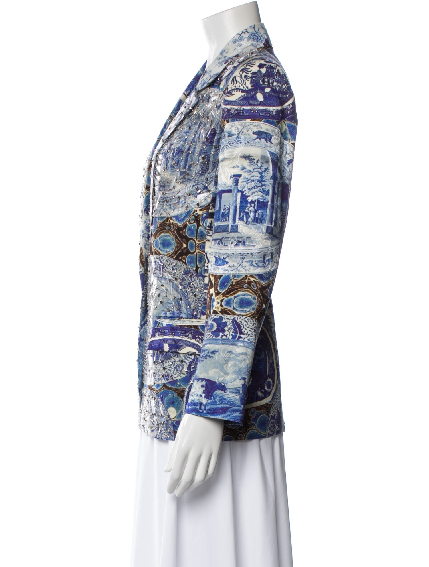 Libertine Paisley Print Blazer