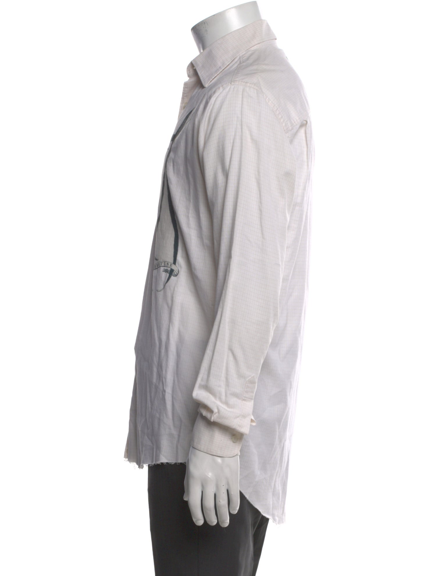 Libertine Striped Long Sleeve Dress Shirt