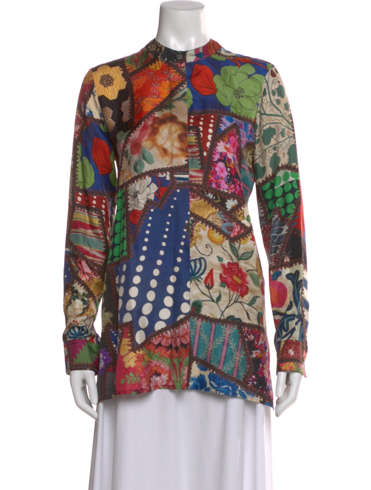 Libertine Silk Patterned Blouse