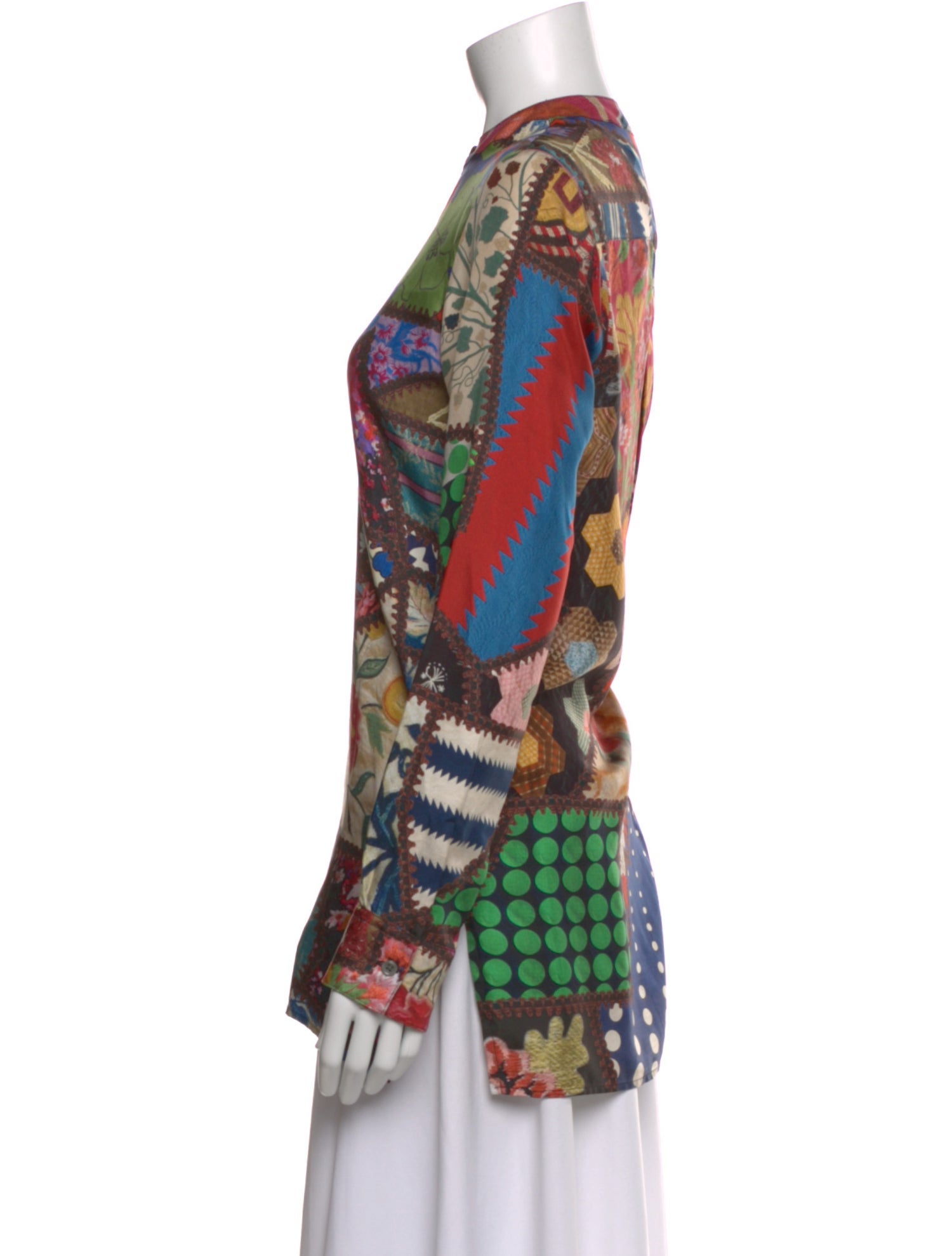 Libertine Silk Patterned Blouse
