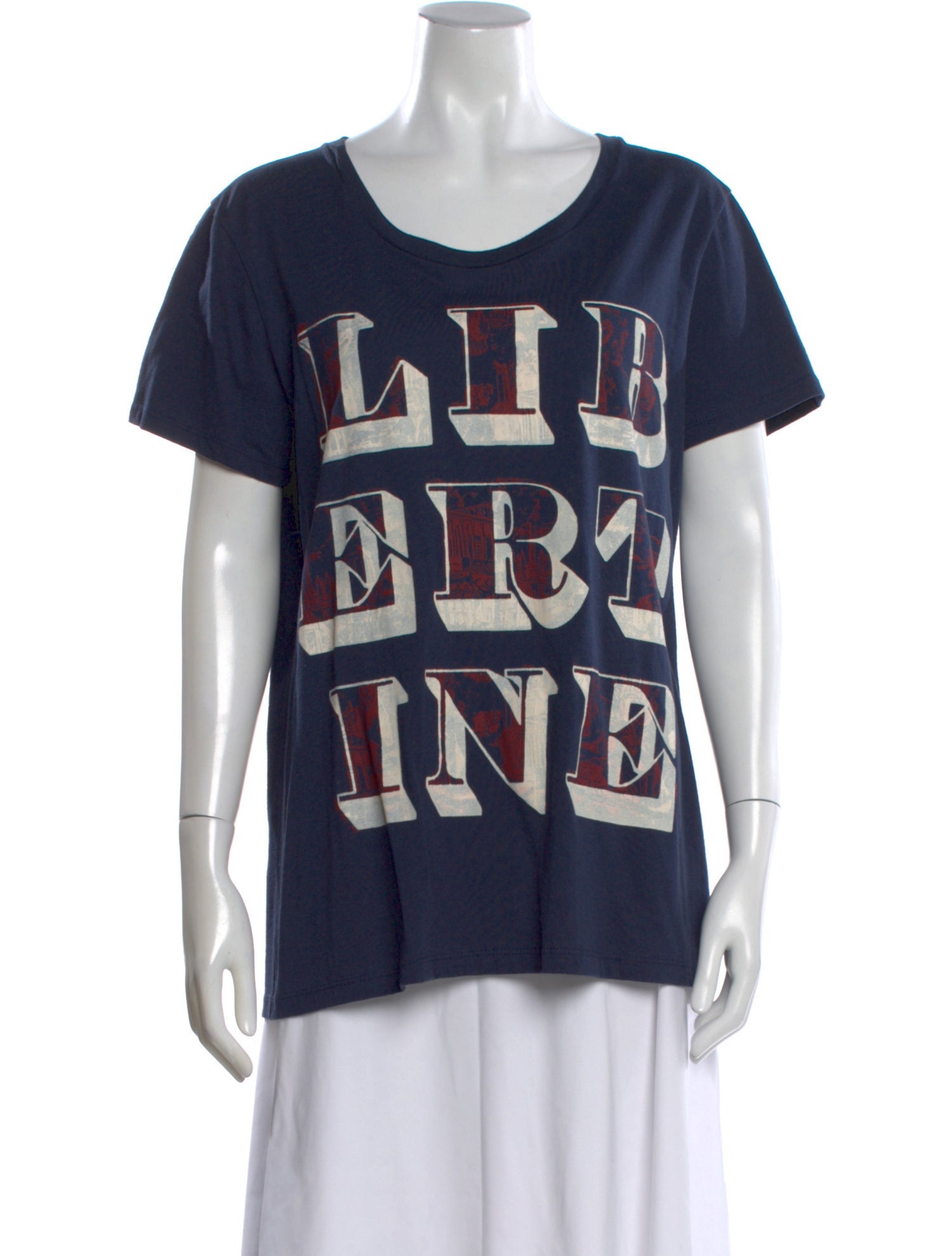Libertine Graphic Print Crew Neck T-Shirt