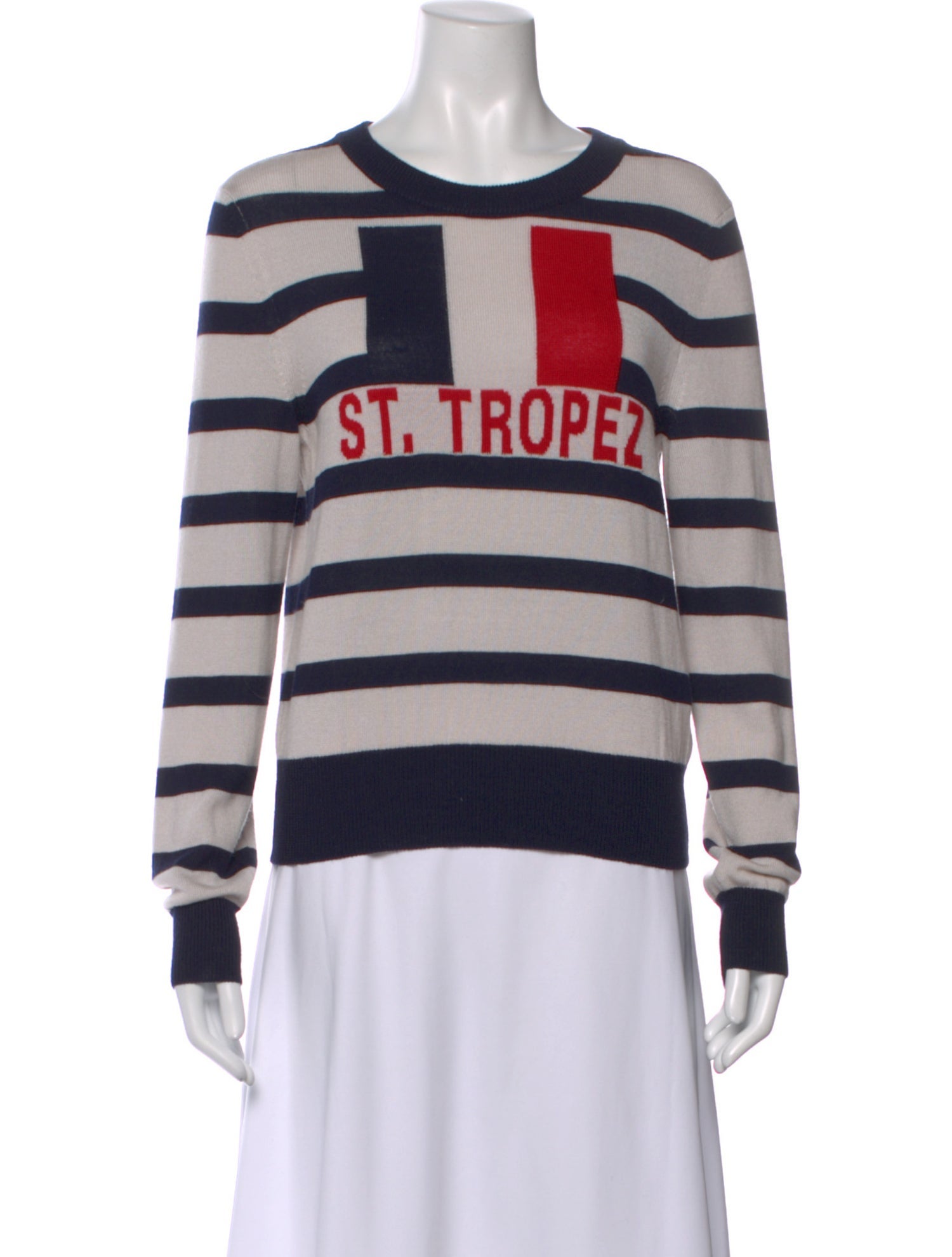 Libertine Cashmere Striped Sweater