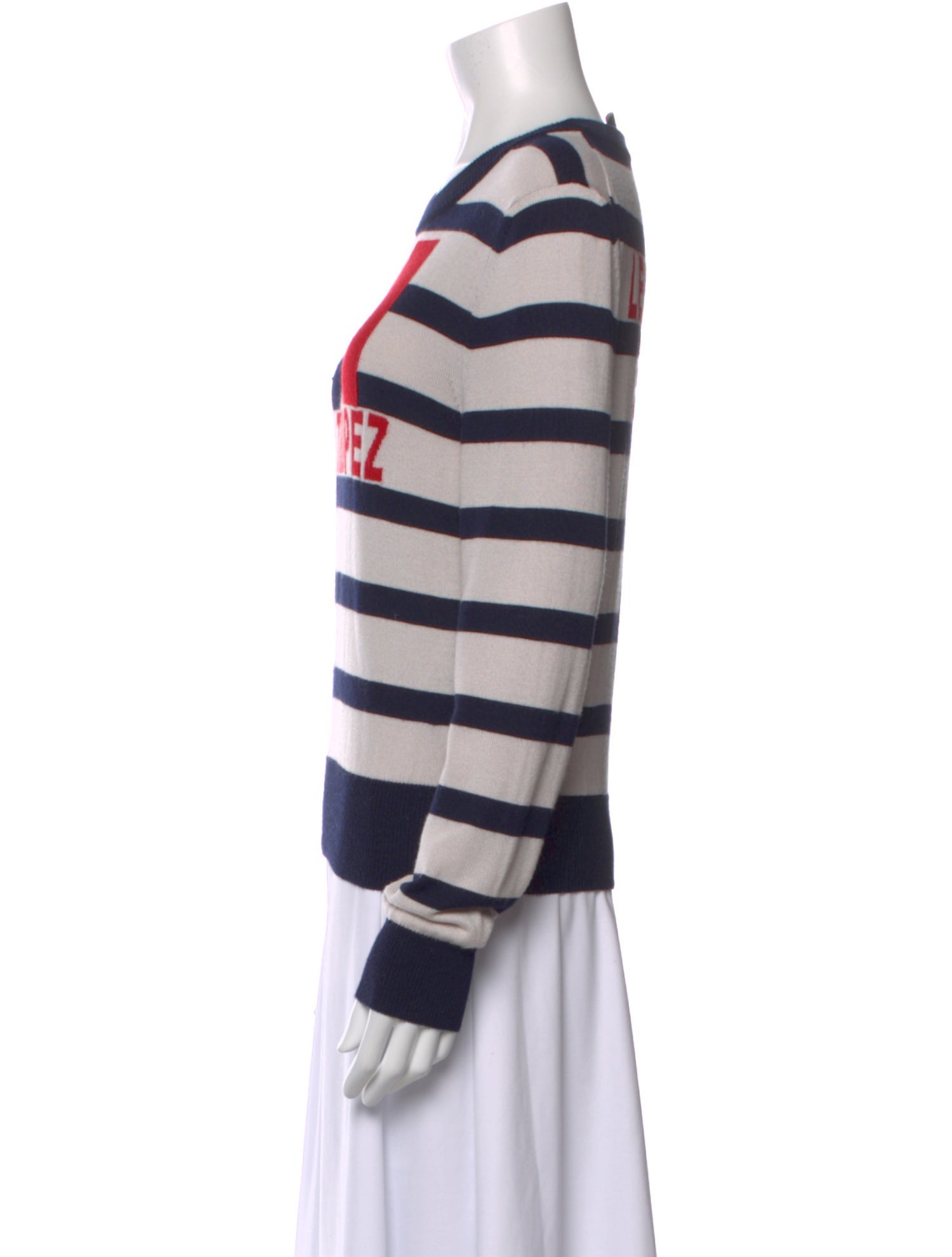 Libertine Cashmere Striped Sweater