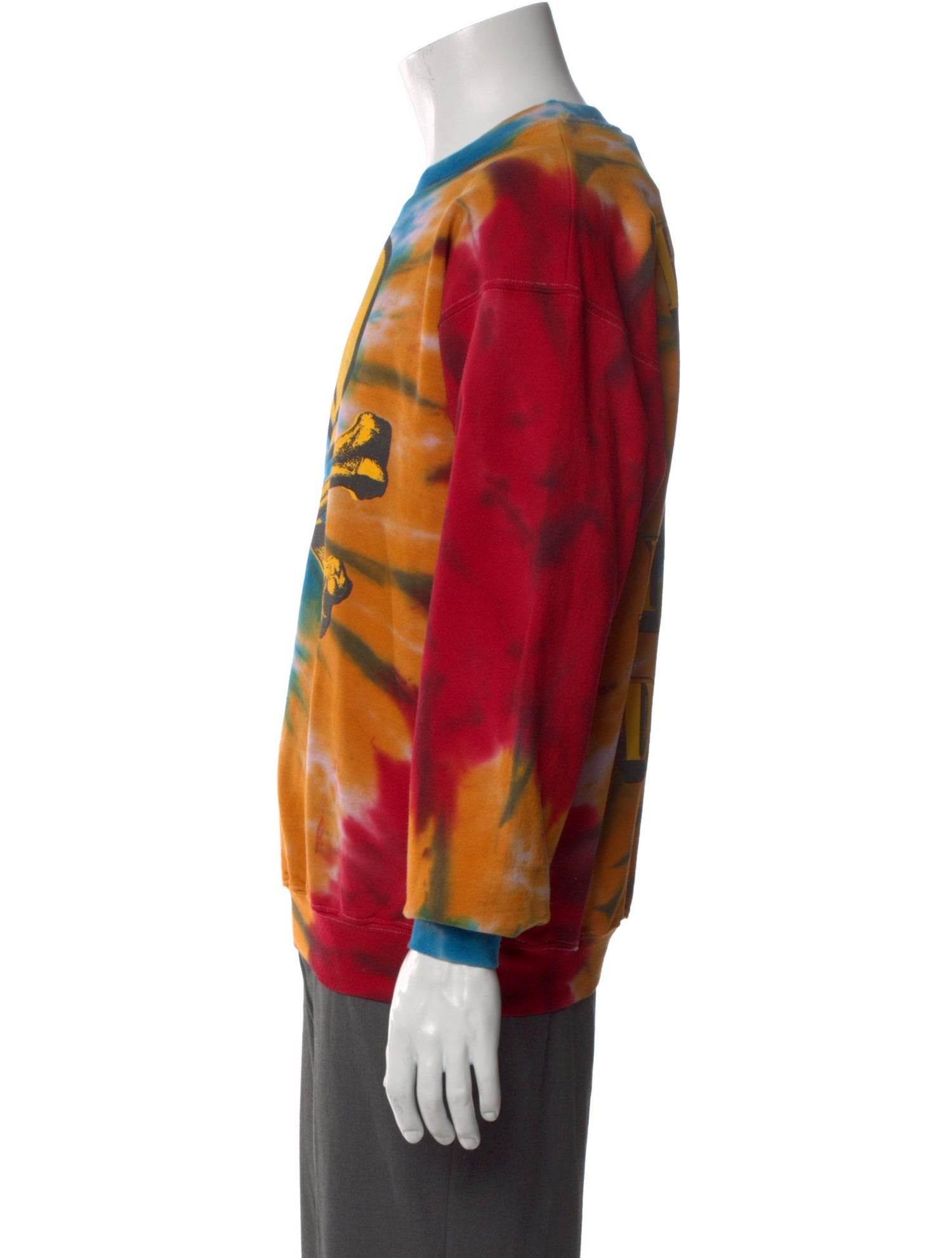 Libertine Tie-Dye Print Crew Neck Pullover