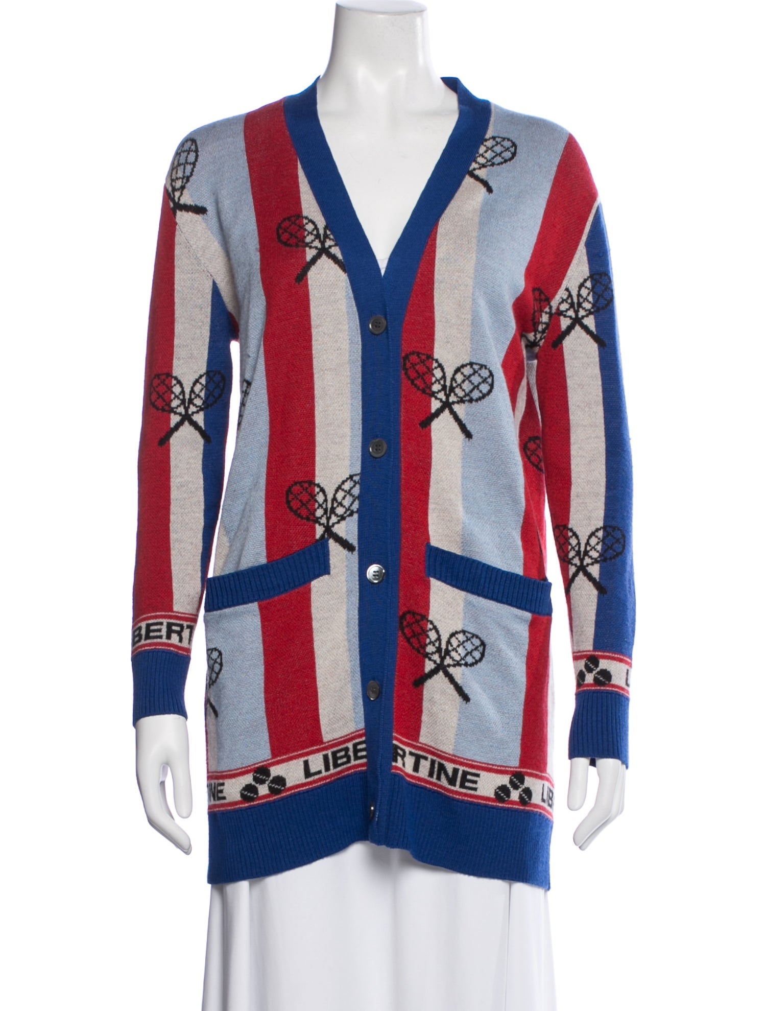 Libertine Cashmere Striped Sweater