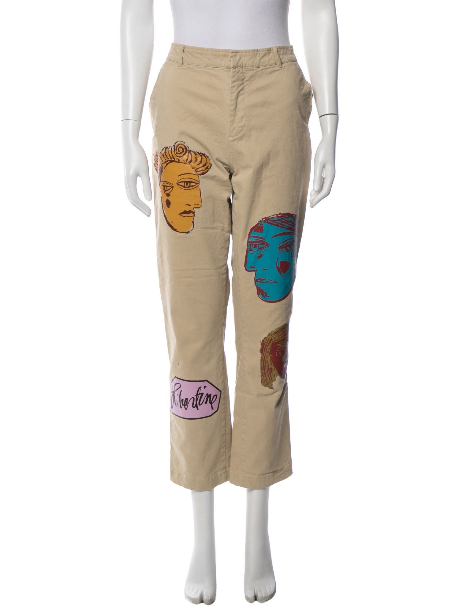 Libertine Graphic Print Straight Leg Pants