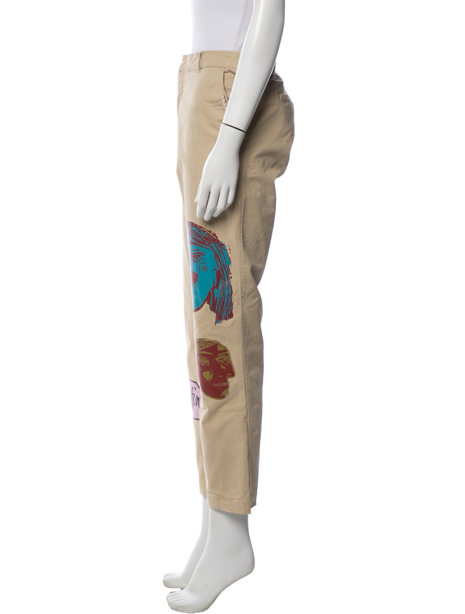 Libertine Graphic Print Straight Leg Pants