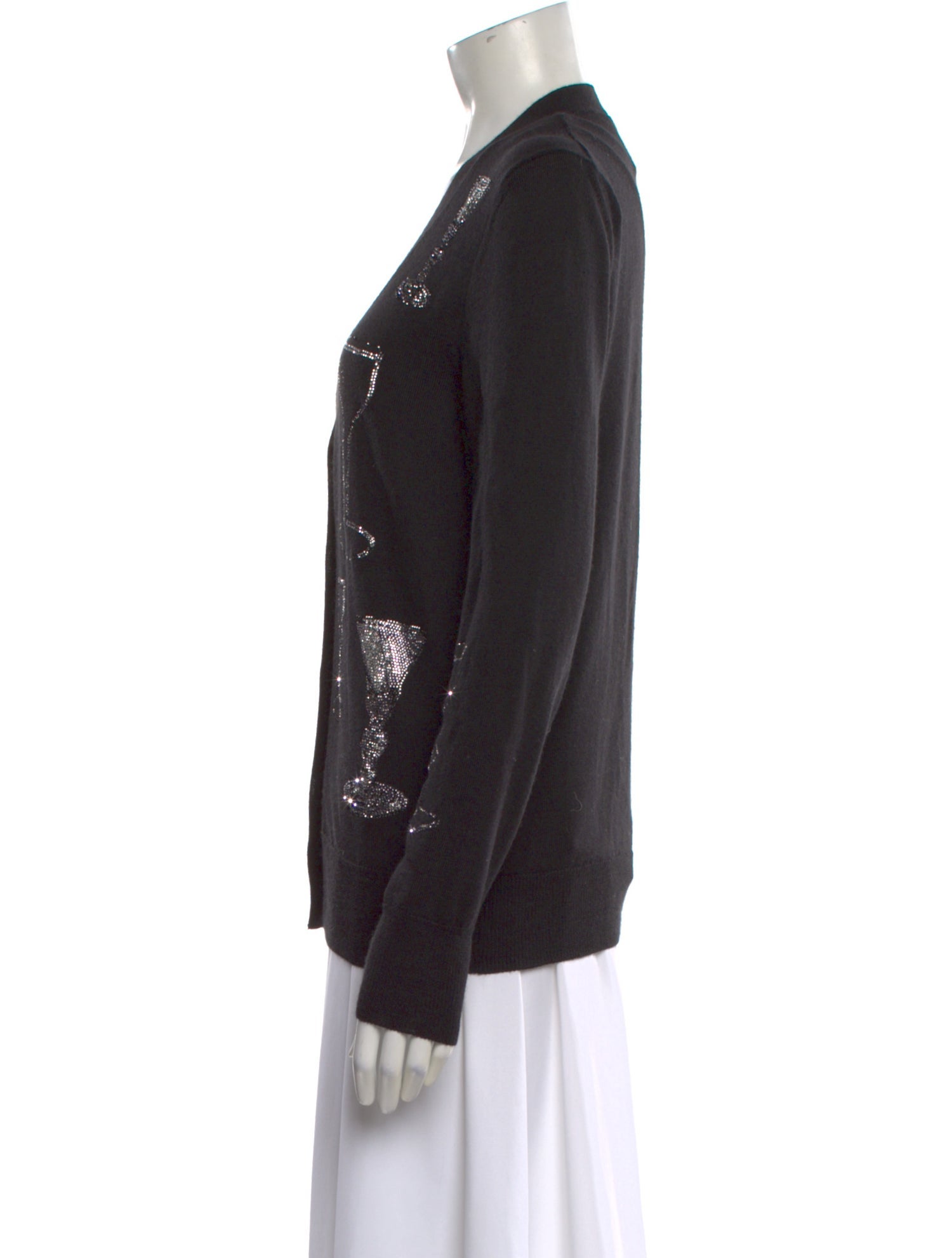 Libertine Cashmere Graphic Print Sweater