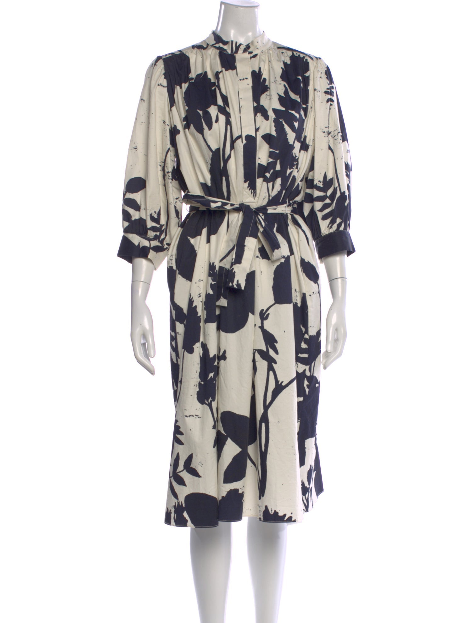 Libertine Floral Print Midi Length Dress