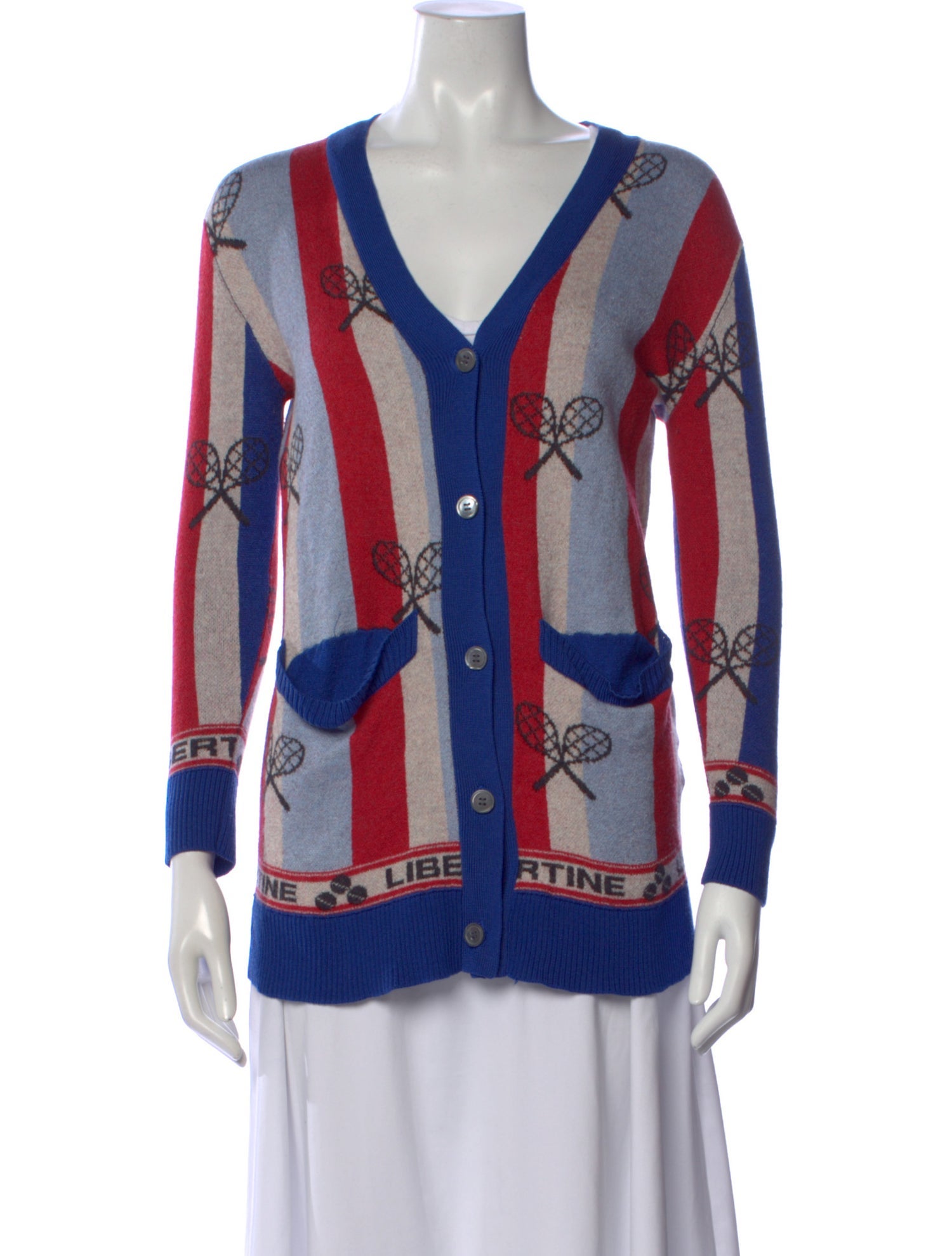 Libertine Cashmere Graphic Print Sweater