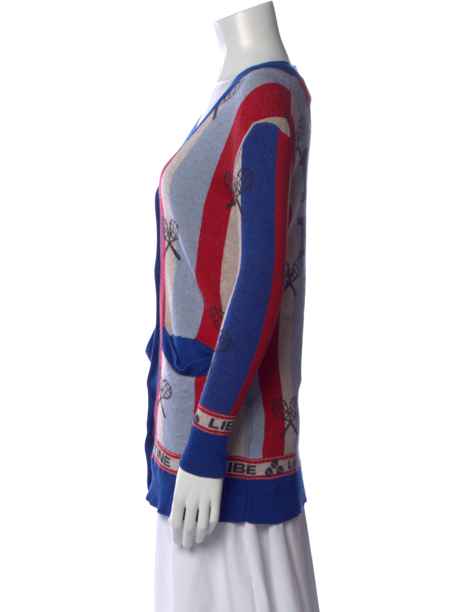 Libertine Cashmere Graphic Print Sweater