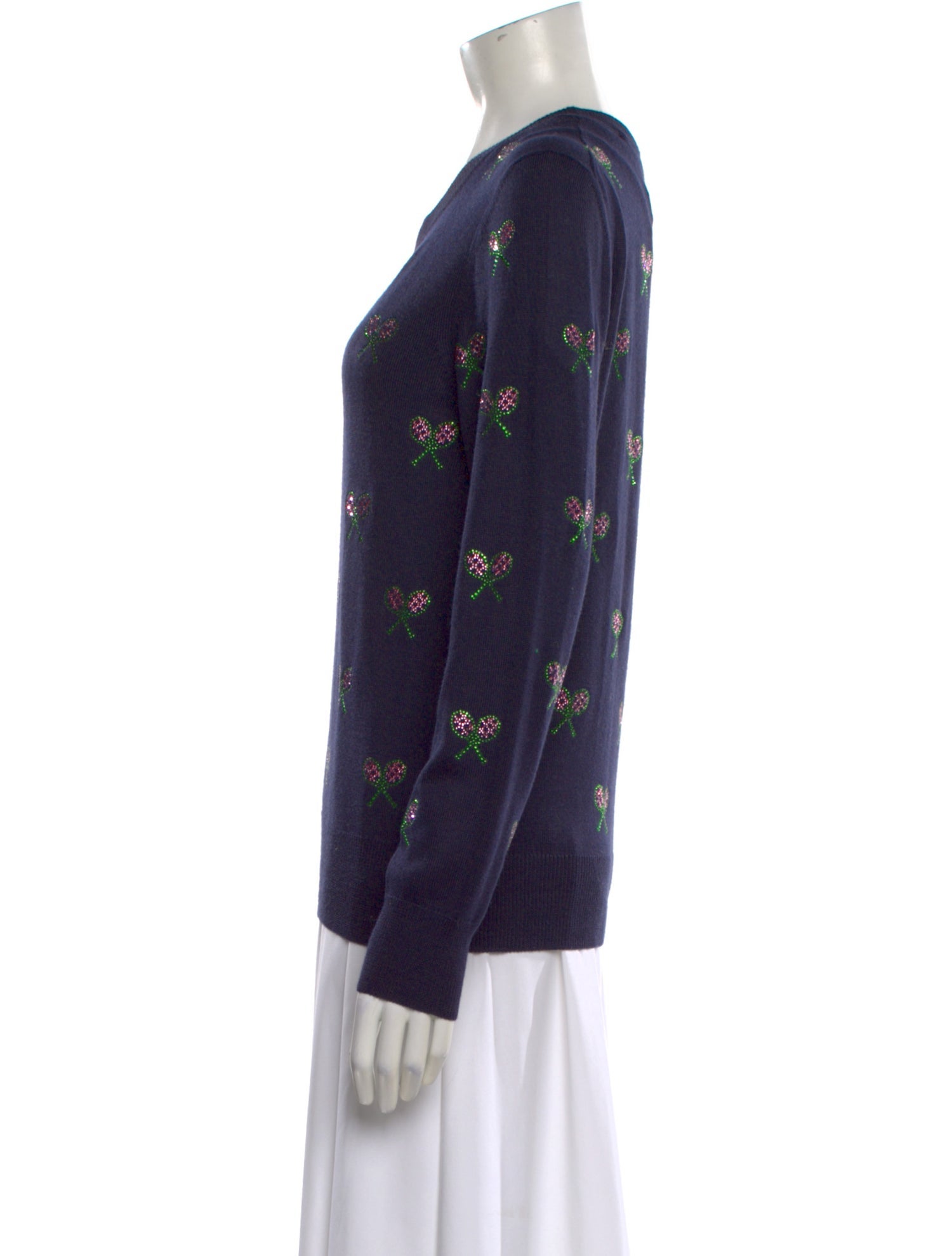 Libertine Cashmere Graphic Print Sweater w/ Tags