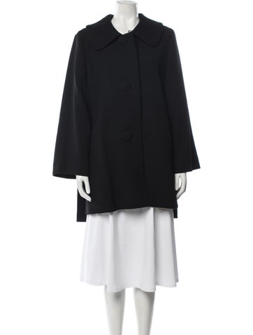 Pre-owned Libertine Wool Coat In Black