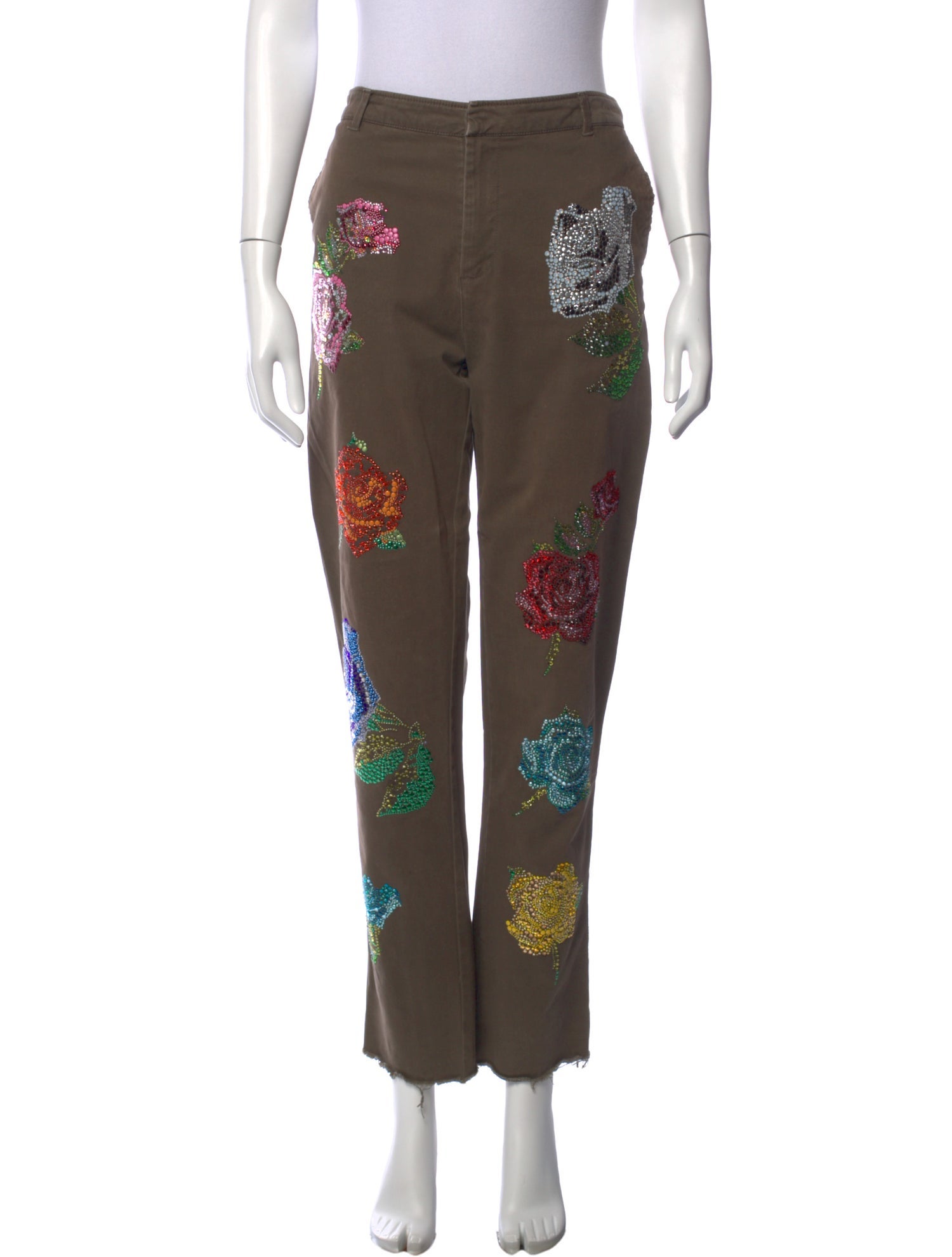 Libertine Floral Print Straight Leg Pants