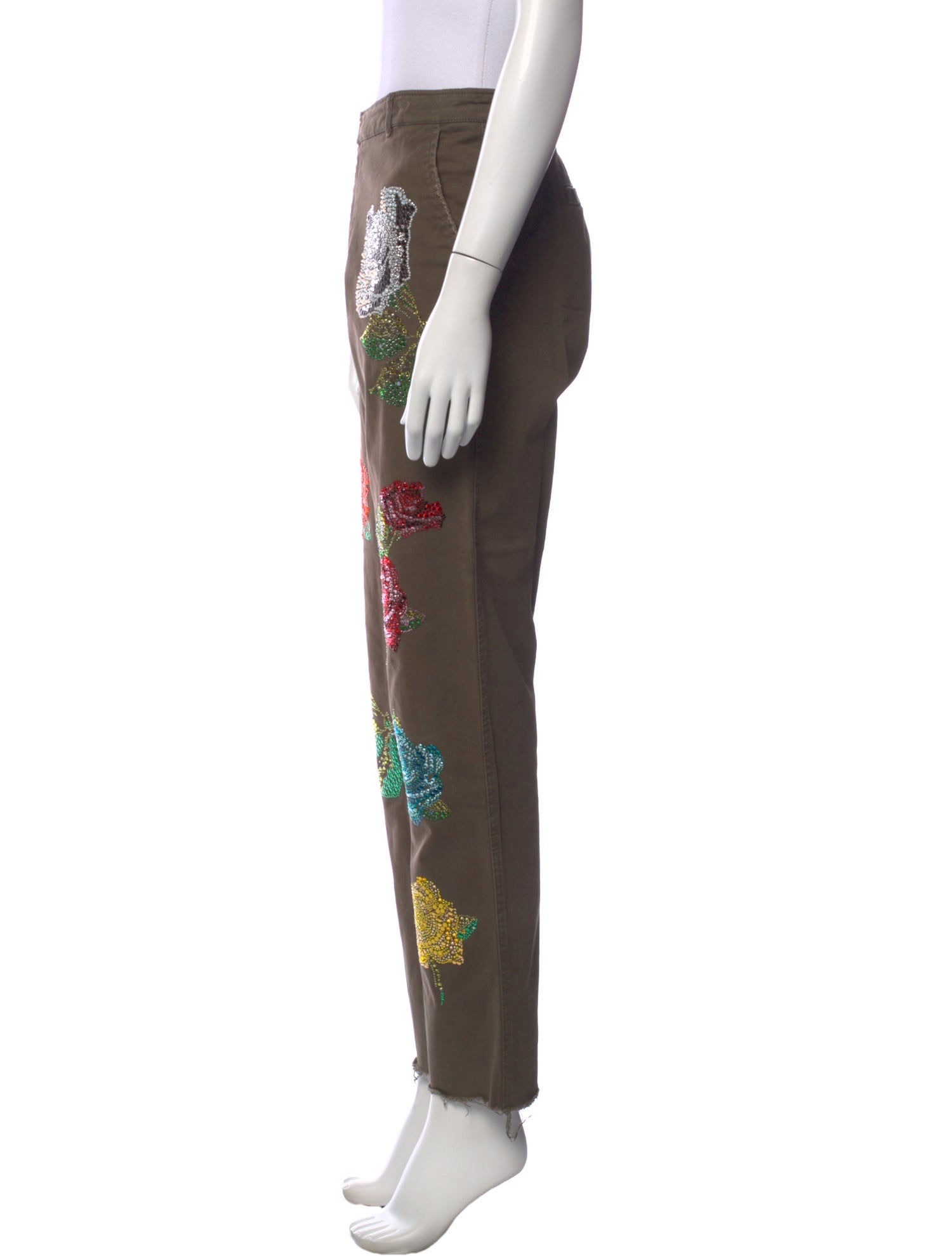Libertine Floral Print Straight Leg Pants