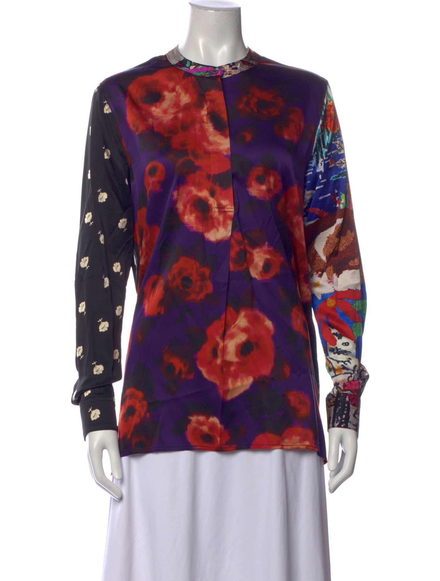 Libertine Silk Floral Print Blouse