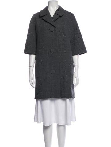 Pre-owned Libertine Wool Coat In Grey