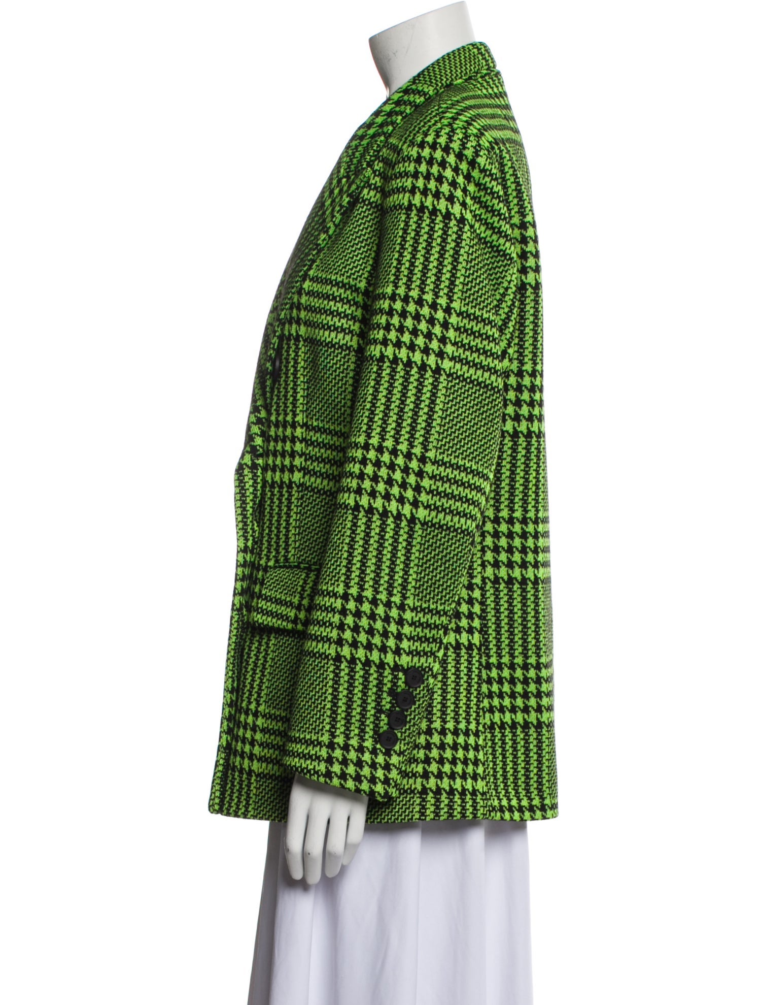 Liviana Conti Houndstooth Print Blazer