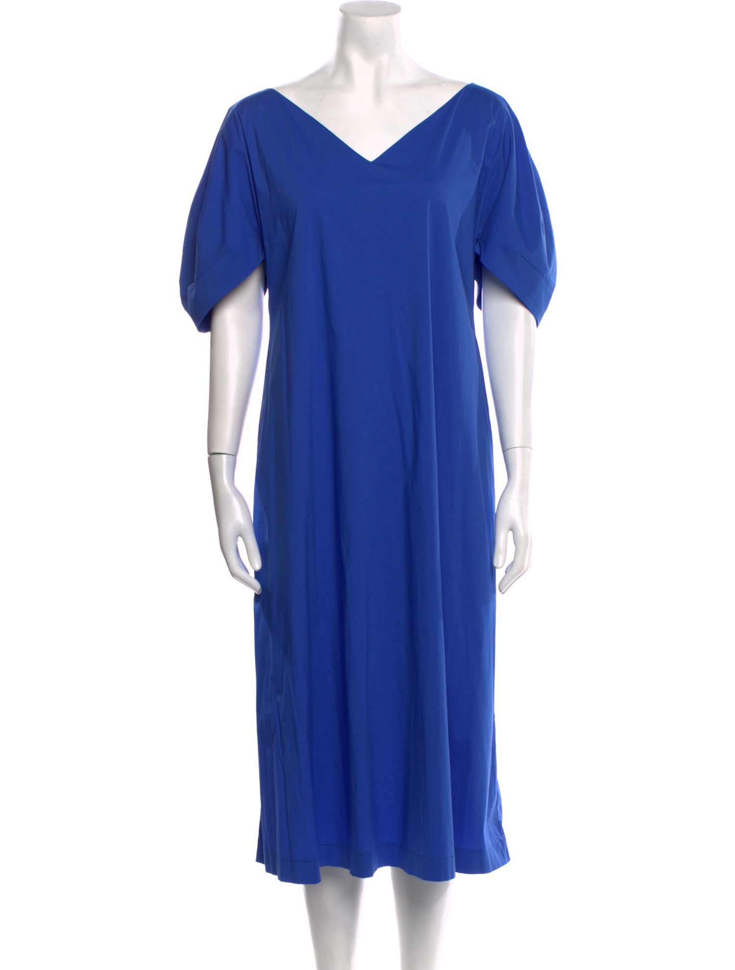 Liviana Conti V-Neck Midi Length Dress