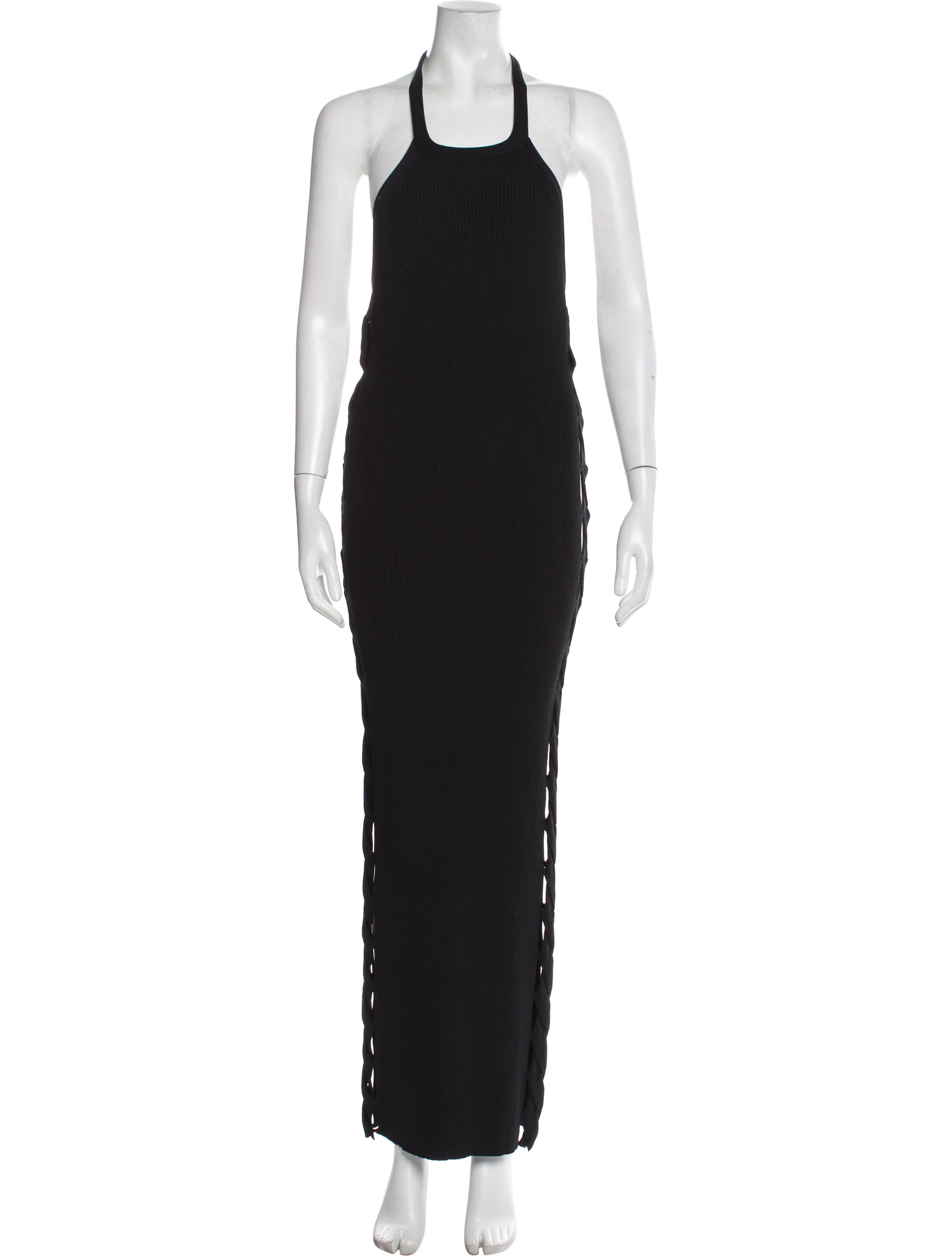 Liviana Conti Halterneck Long Dress