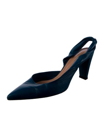 Liviana Conti Leather Slingback Pumps