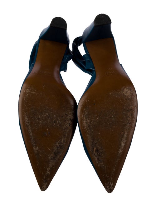 Liviana Conti Leather Slingback Pumps