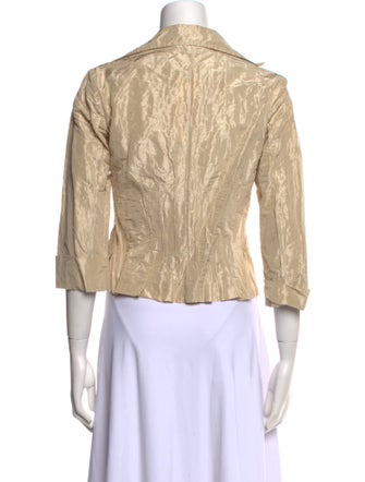 Lida Baday Three-Quarter Sleeve Button-Up Top