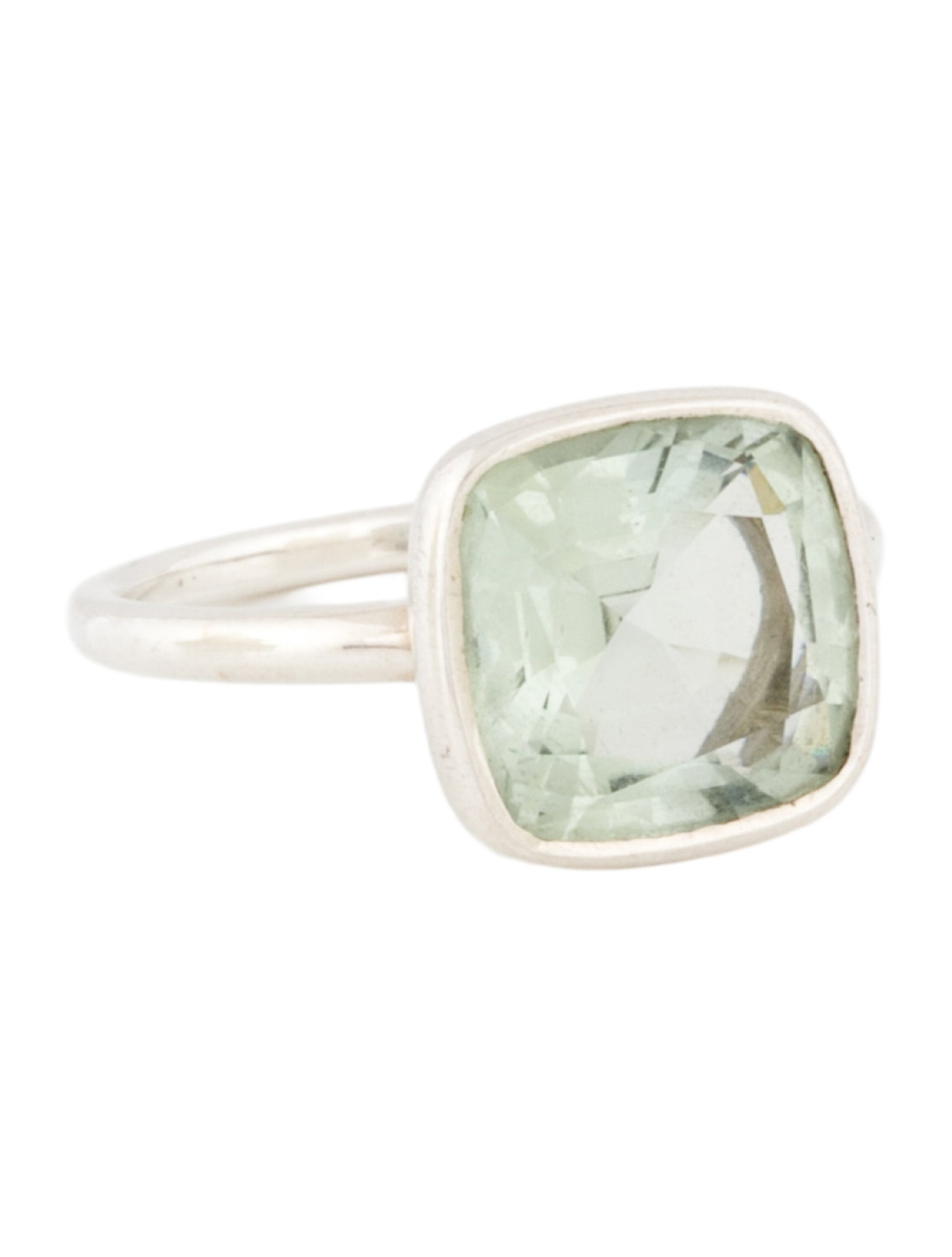 Lisa Eldridge Jewels Prasiolite Cocktail Ring