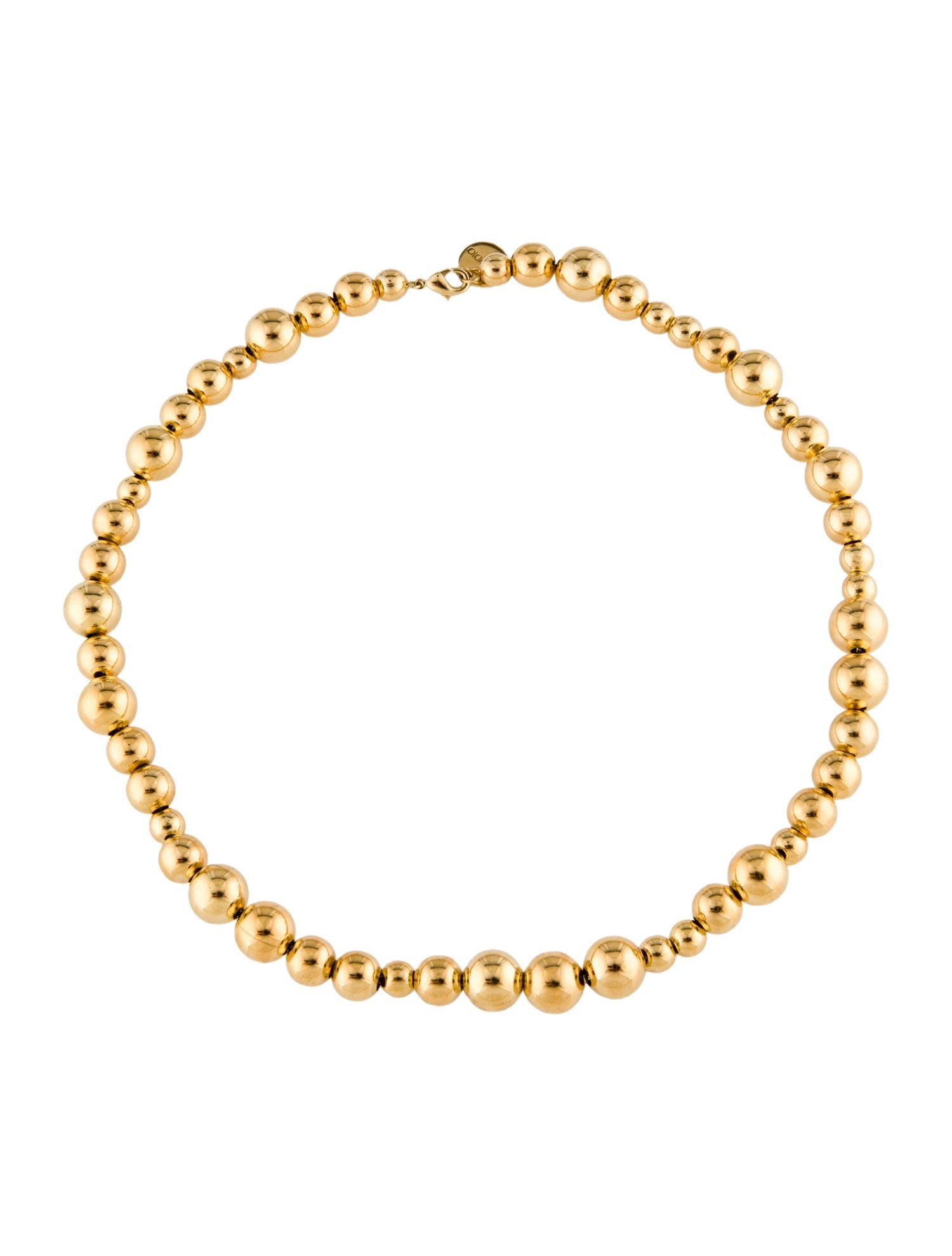 LIÉ STUDIO Bead Elly Chain Necklace