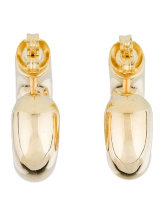 LIÉ STUDIO The Rose Small Hoop Earrings