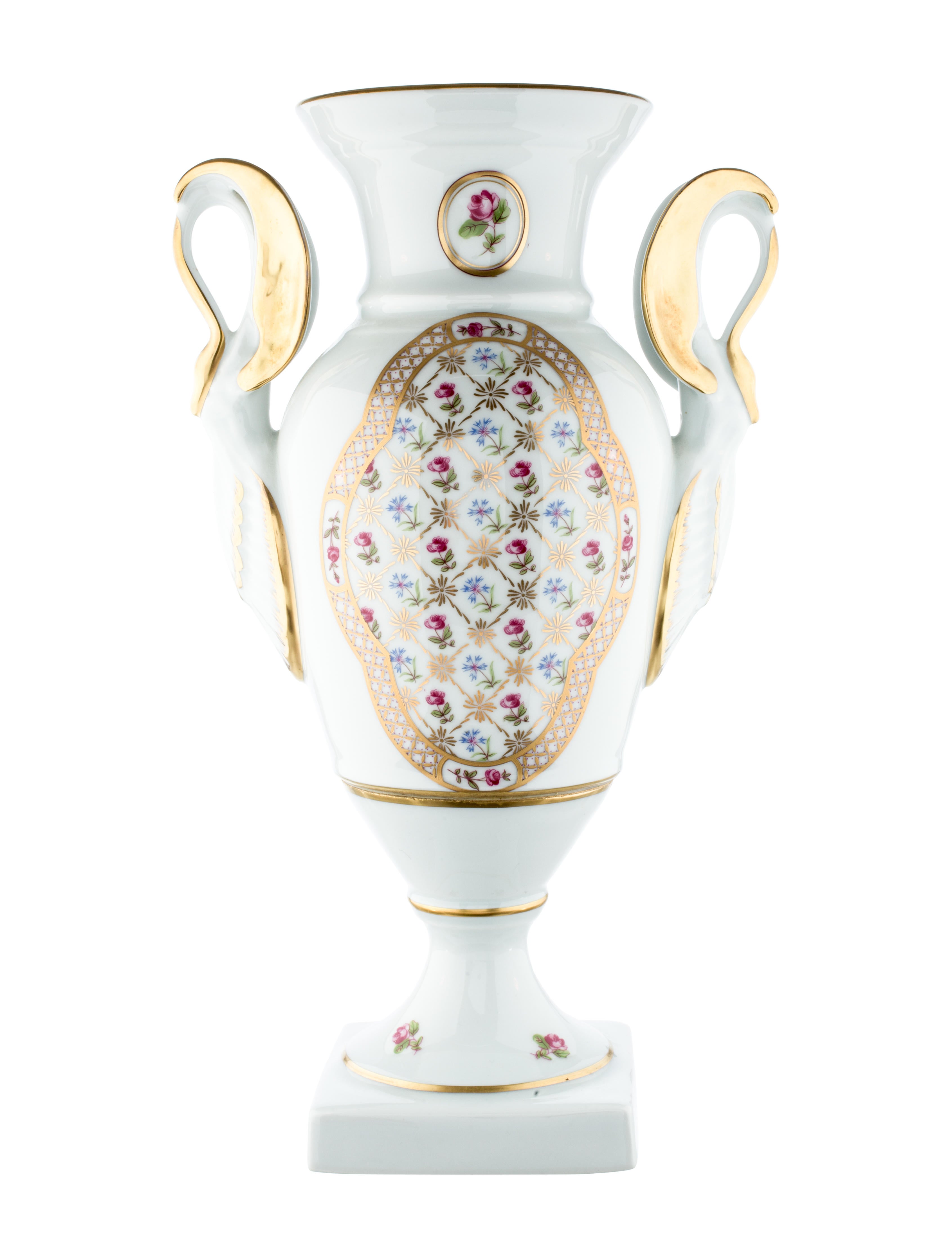 Limoges Castel Floral Porcelain Vase Decor & Accessories LIM20062