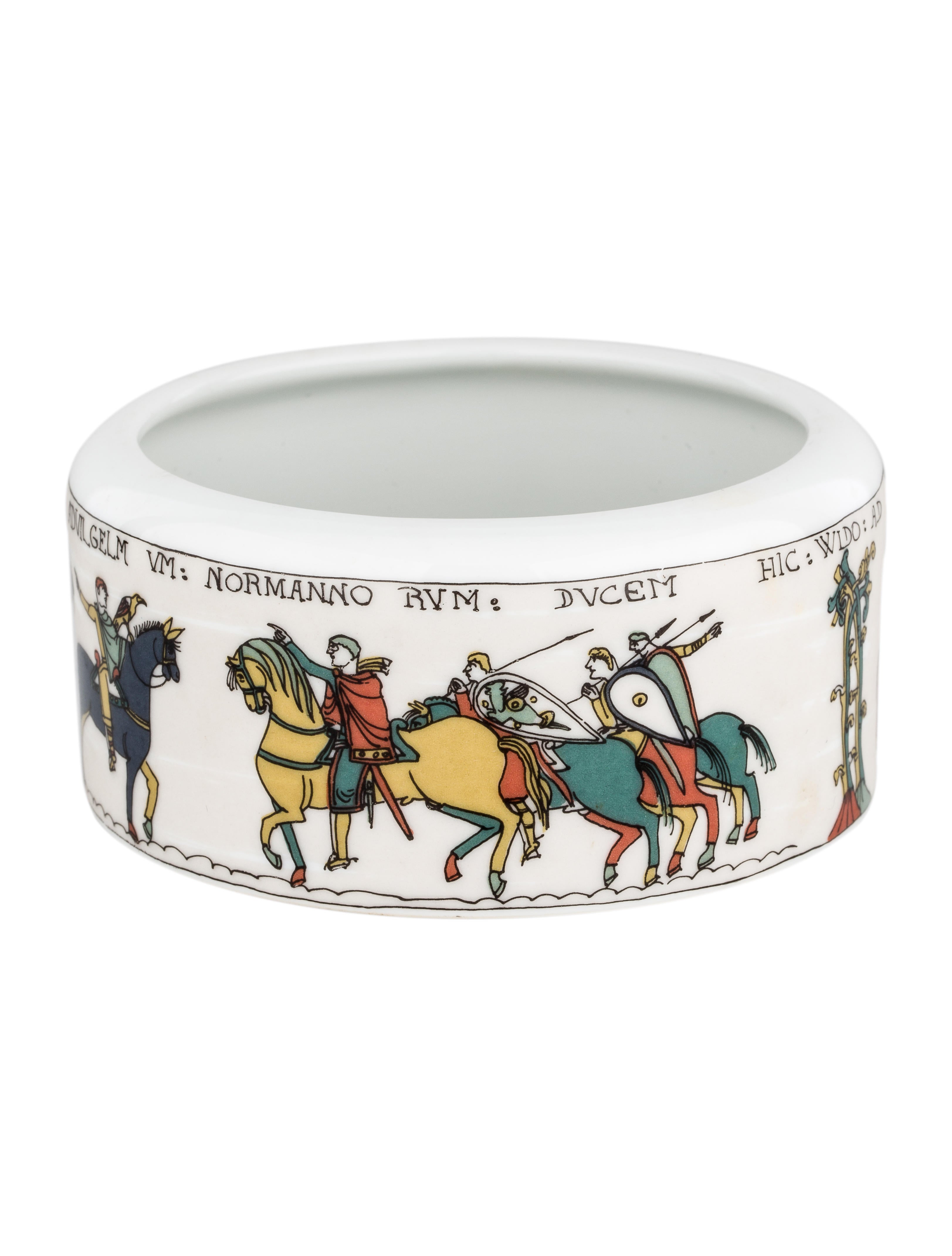 Limoges Capisserie de Bayeux Wine Coaster