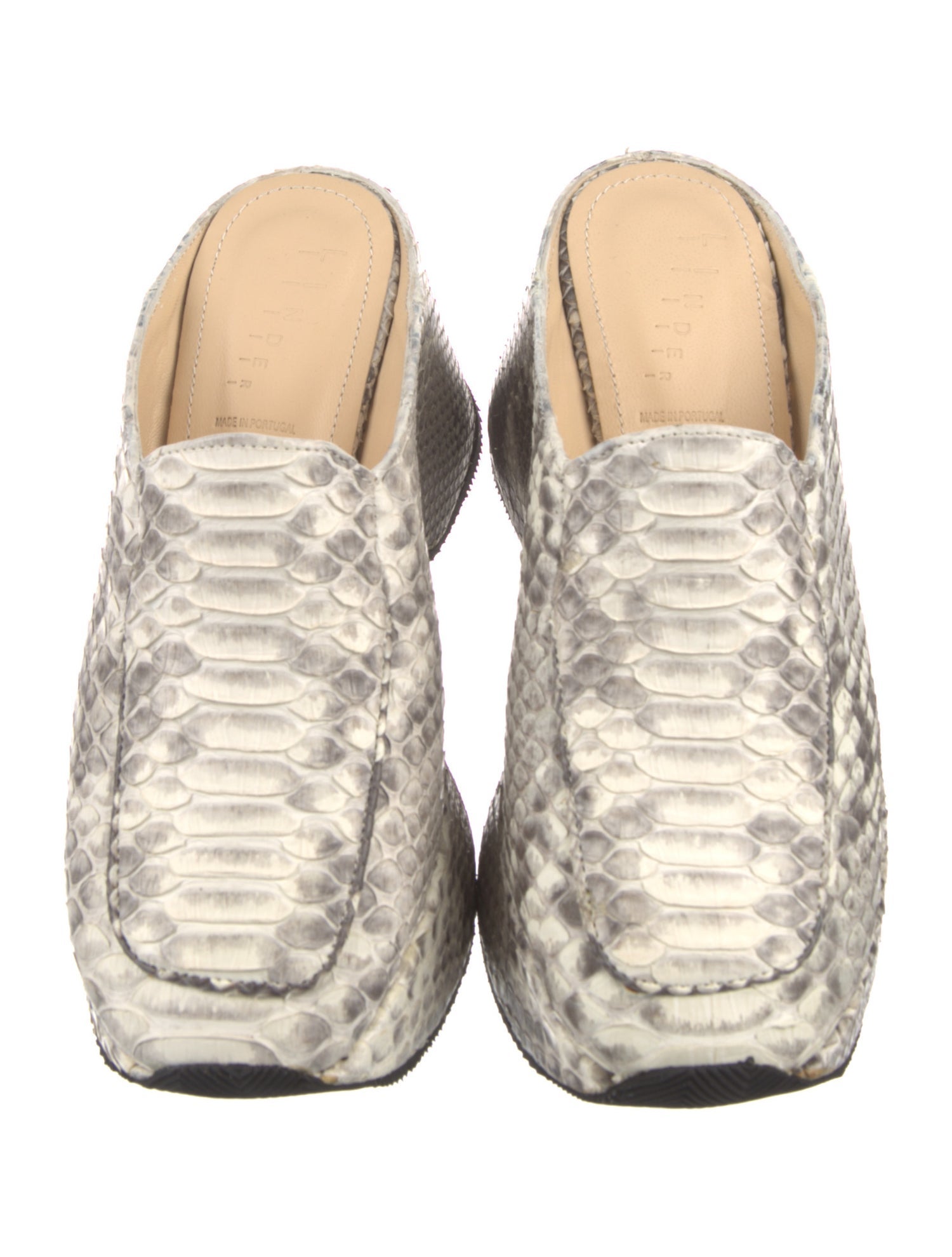 Linder Python Animal Print Slides