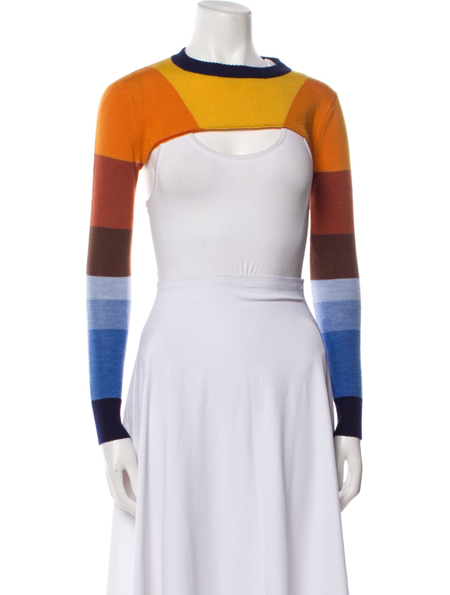 Linder Striped Crew Neck Sweater