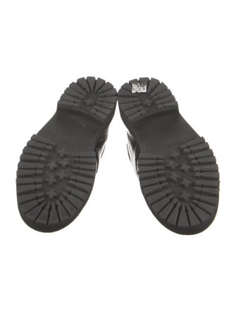 Linder Leather Animal Print Brogues