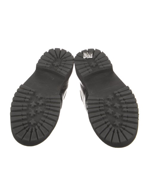 Linder Leather Animal Print Brogues