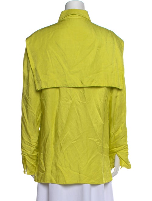 Linder Long Sleeve Button-Up Top